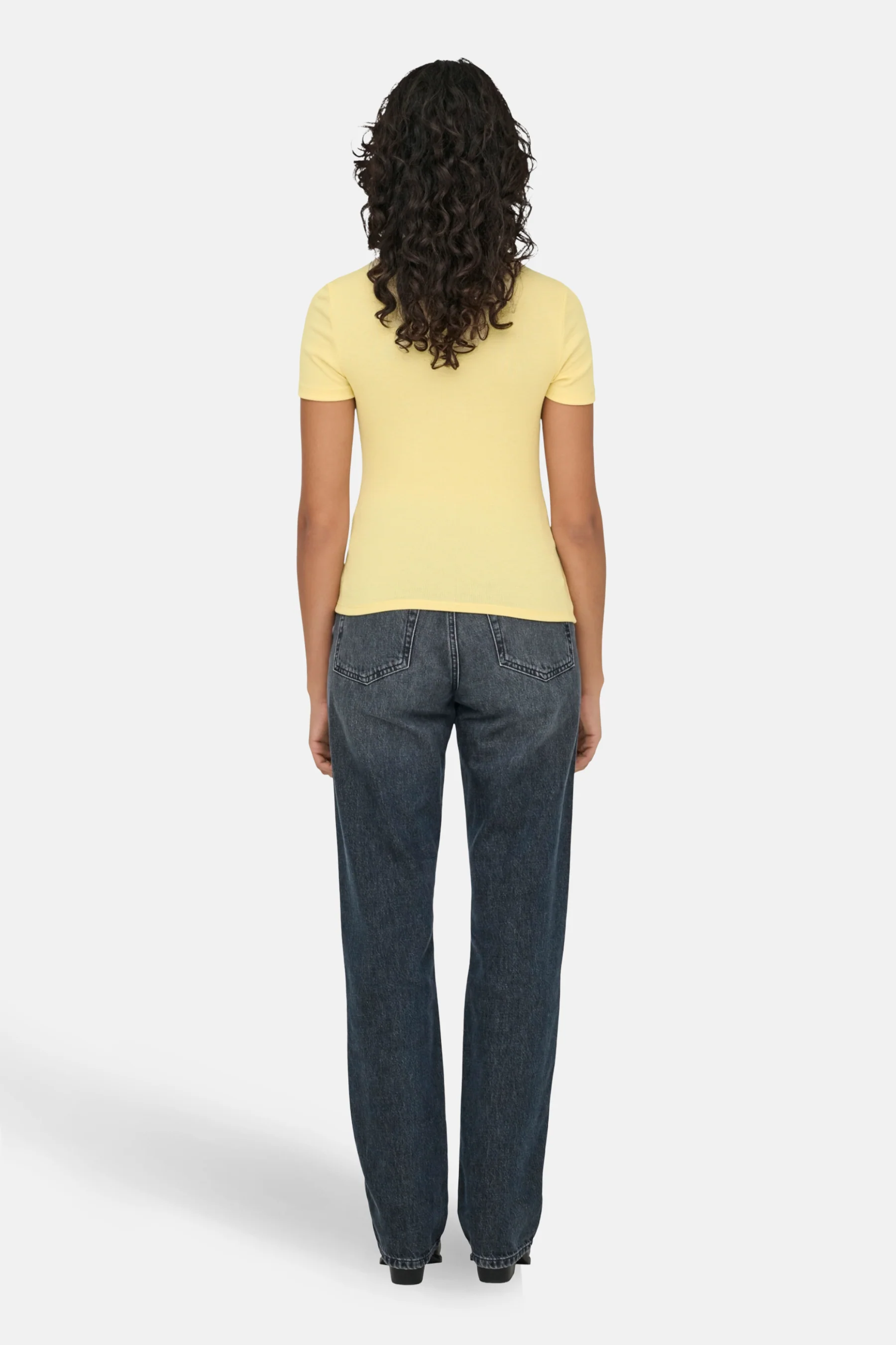 T-shirt met korte mouwen - geel - Image 4