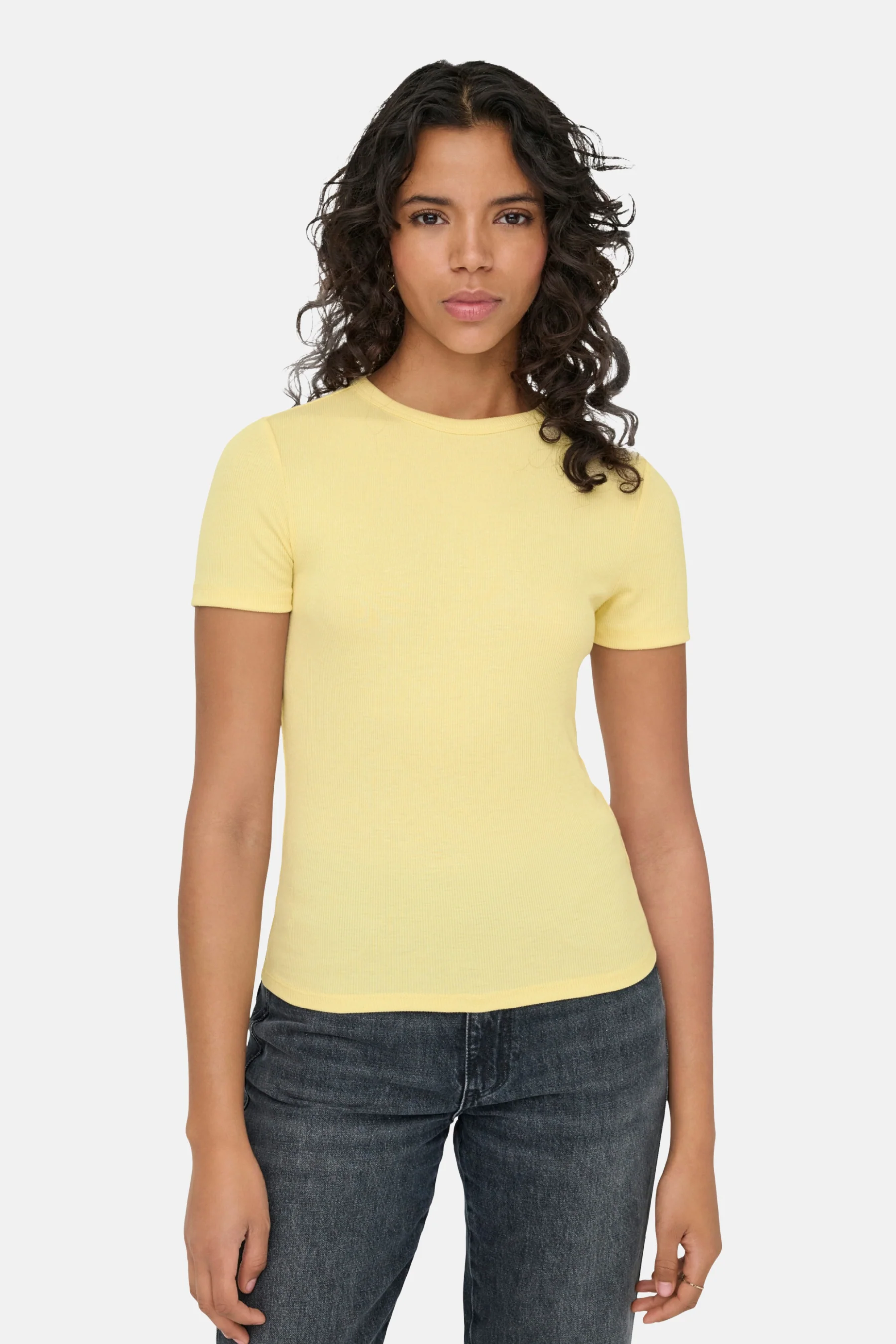 T-shirt met korte mouwen - geel - Image 5