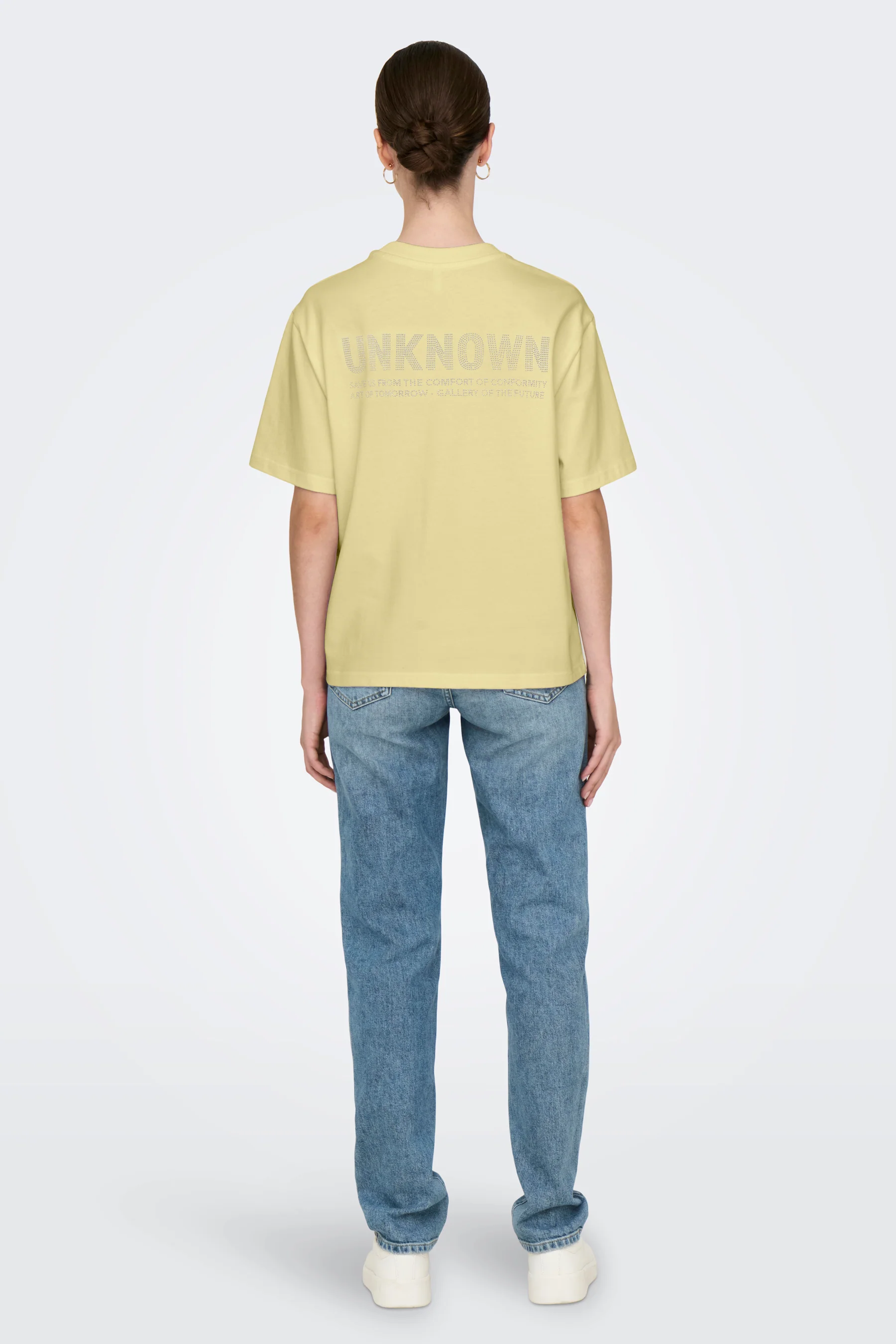 T-shirt met korte mouwen - geel - Image 3