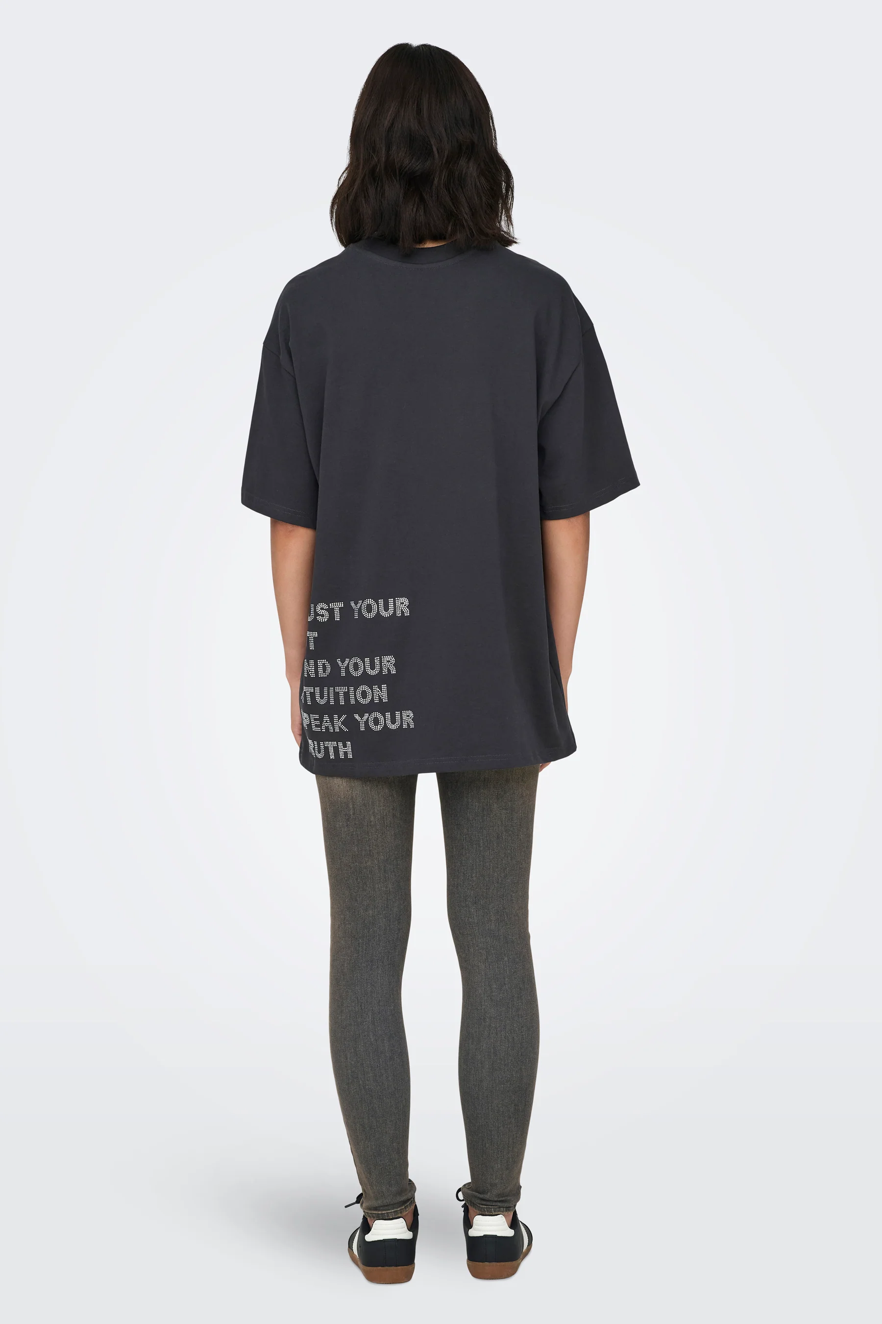 T-shirt met korte mouwen - grijs - Image 3