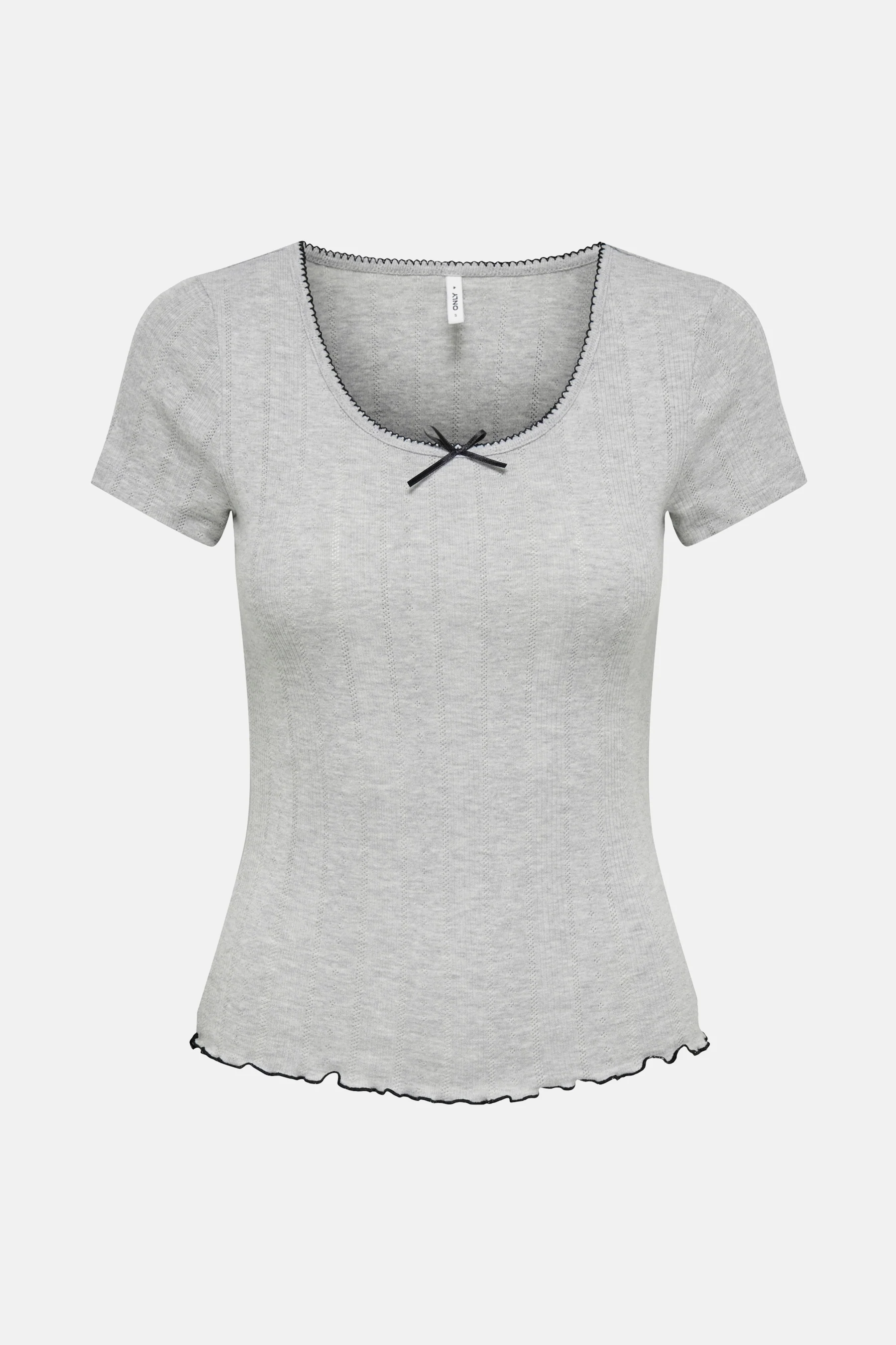 T-shirt met korte mouwen - grijs - Image 3