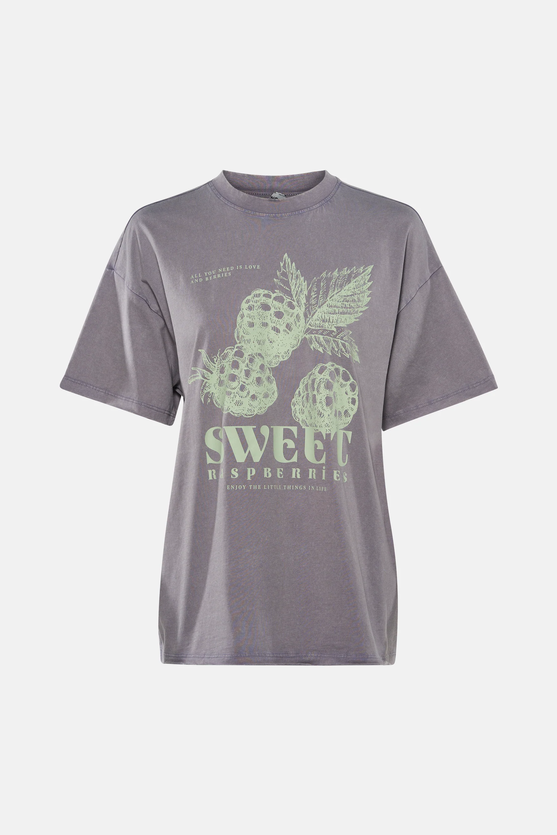 T-shirt met korte mouwen - grijs