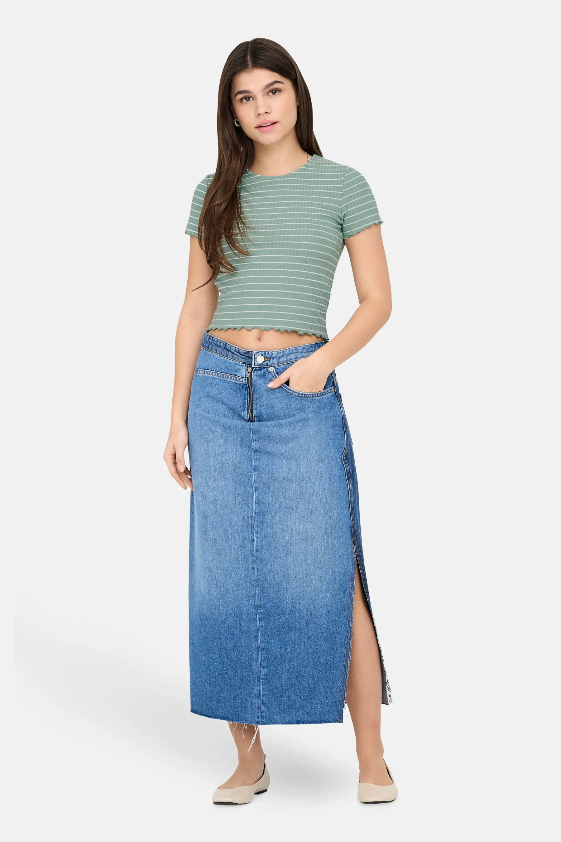 T-shirt met korte mouwen - groen - Image 2