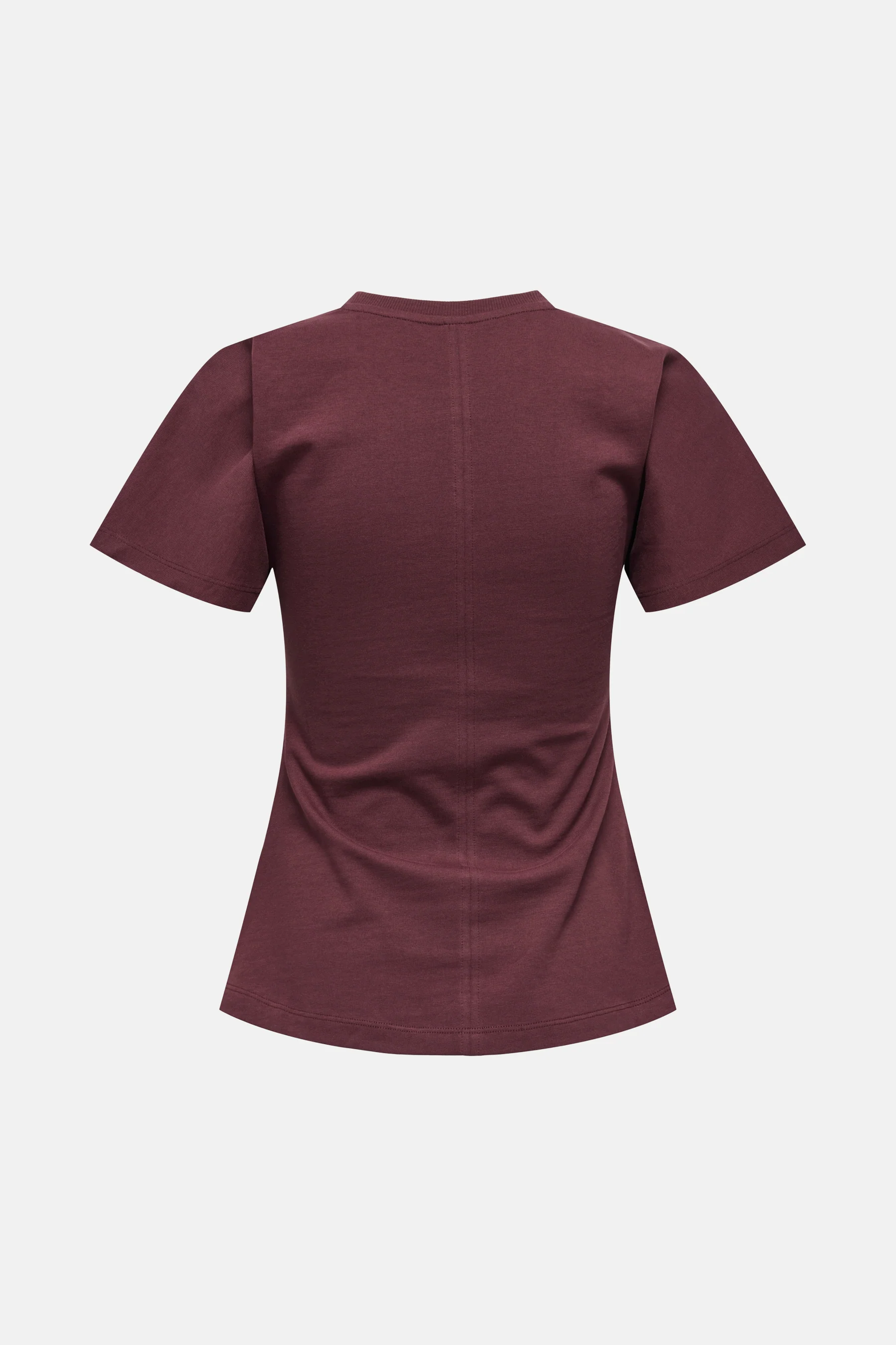 T-shirt met korte mouwen - Bordeaux - Image 2