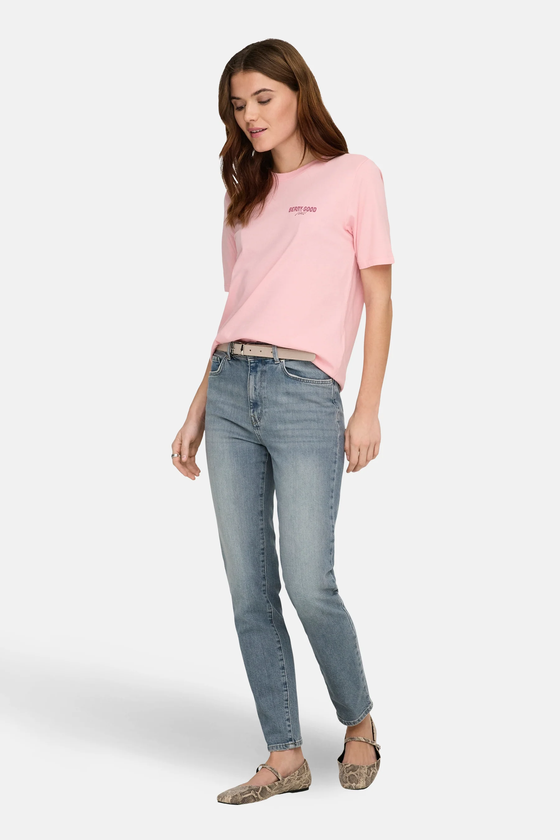 T-shirt met korte mouwen - roze - Image 2