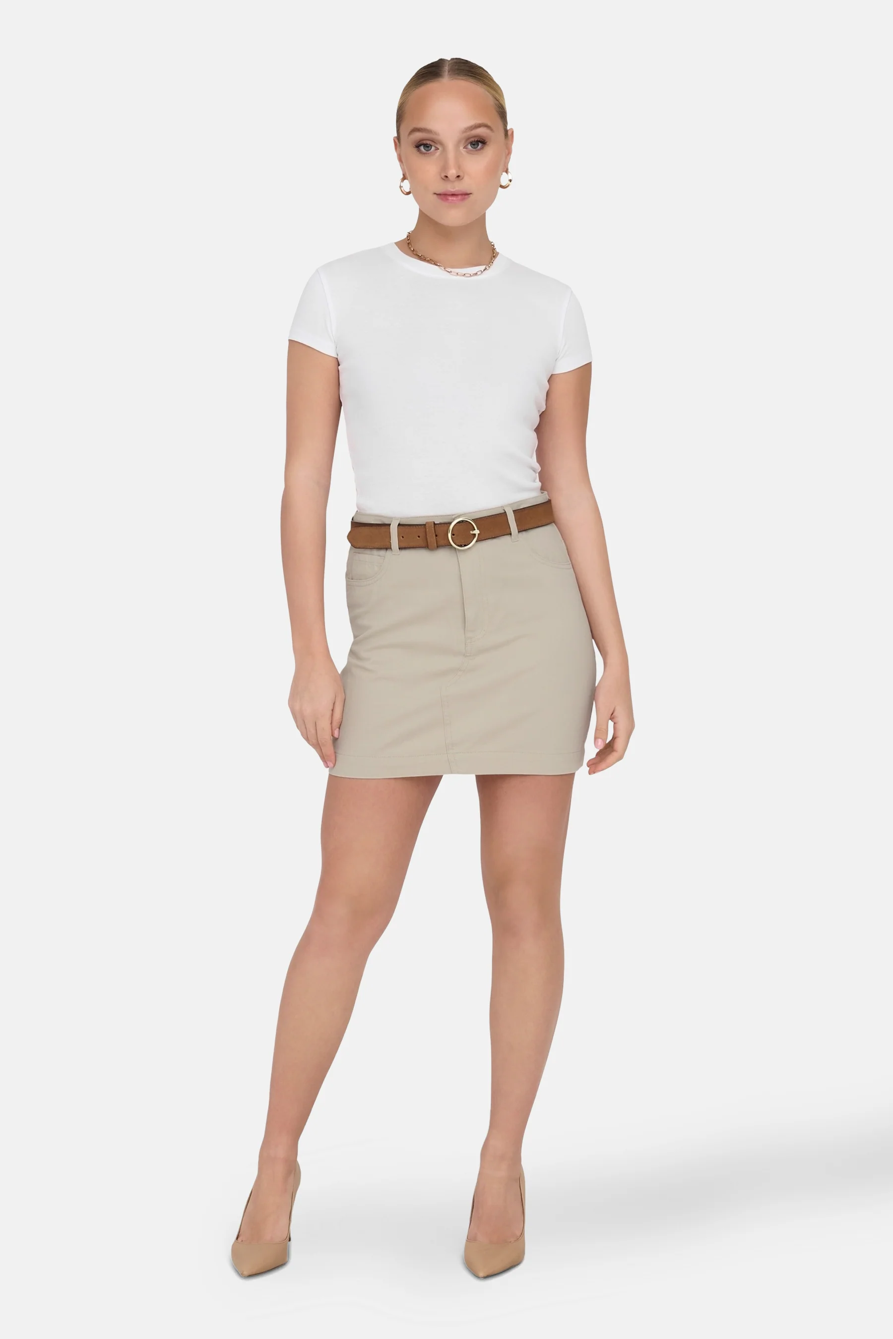 T-shirt met korte mouwen - wit - Image 3
