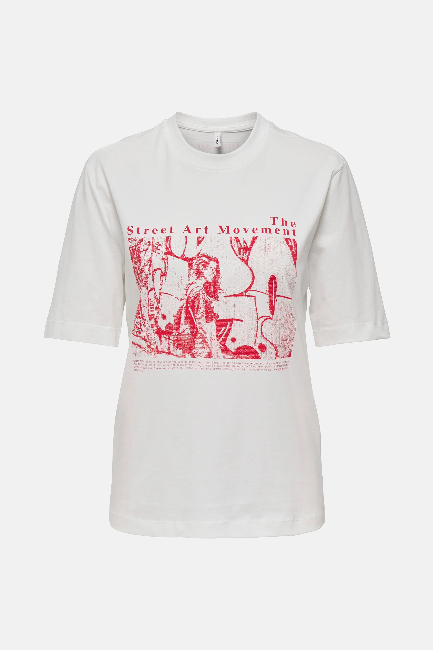 T-shirt met korte mouwen - wit - Image 6