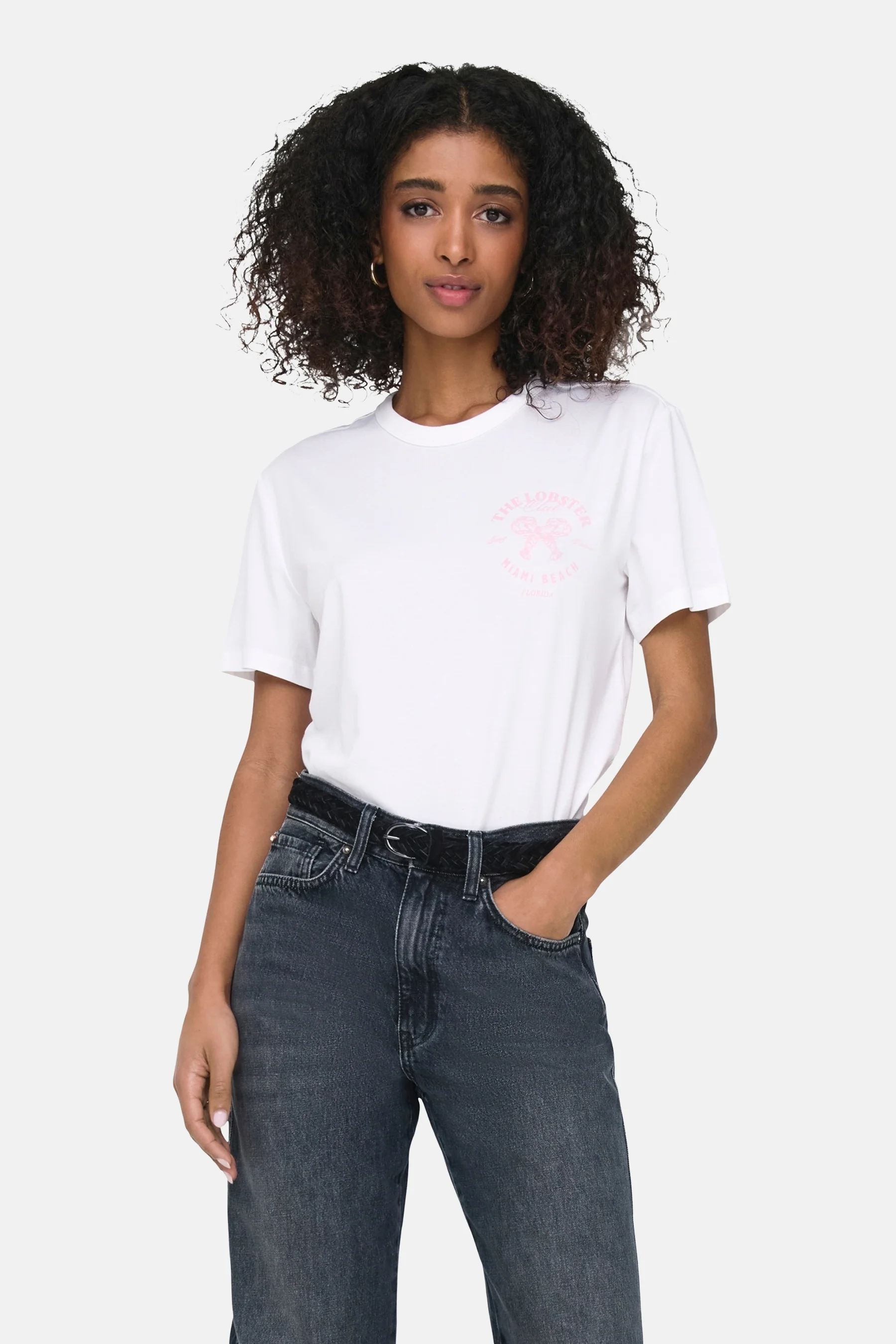 T-shirt met korte mouwen - wit