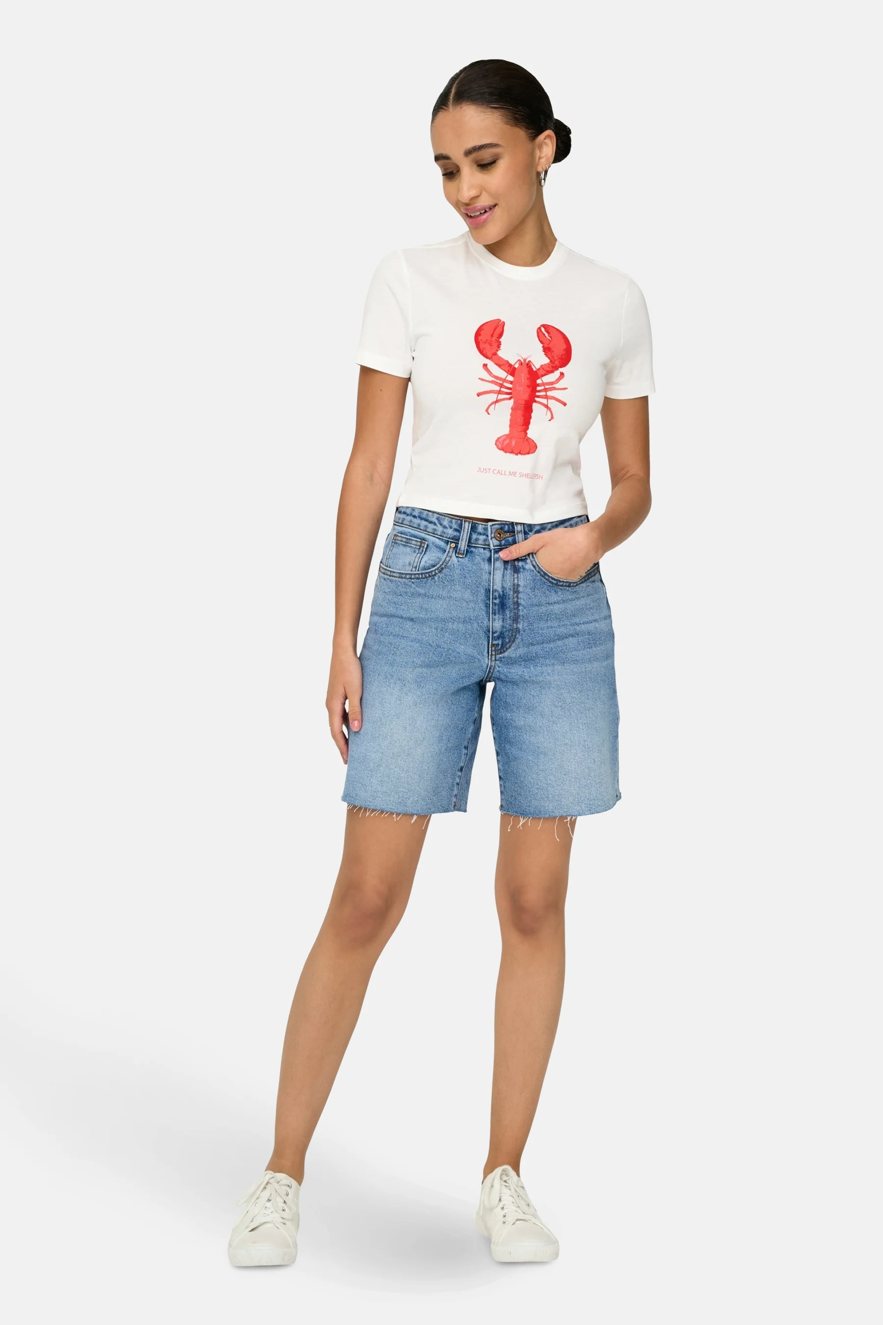 T-shirt met korte mouwen - wit - Image 2