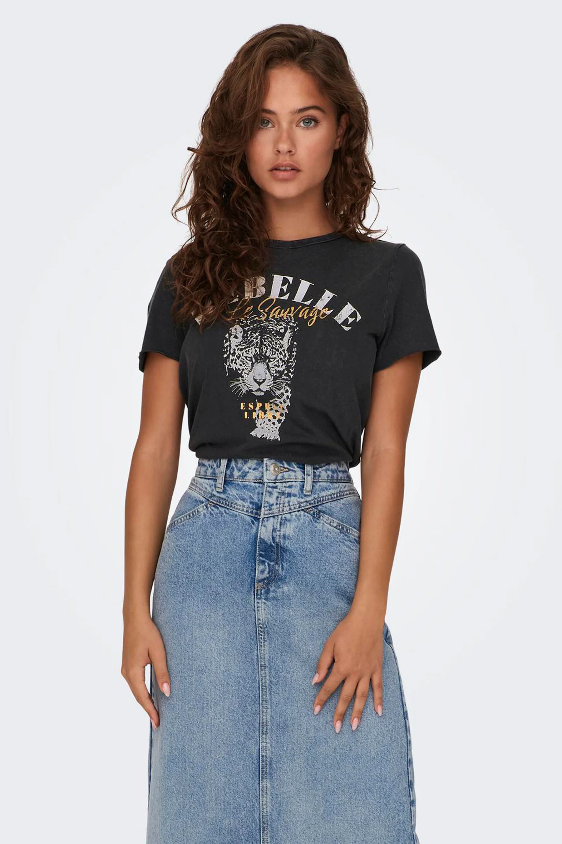 T-shirt - zwart