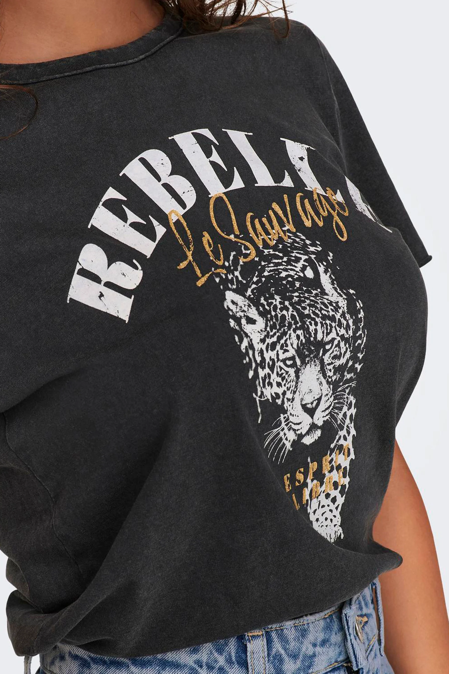 T-shirt - zwart - Image 5