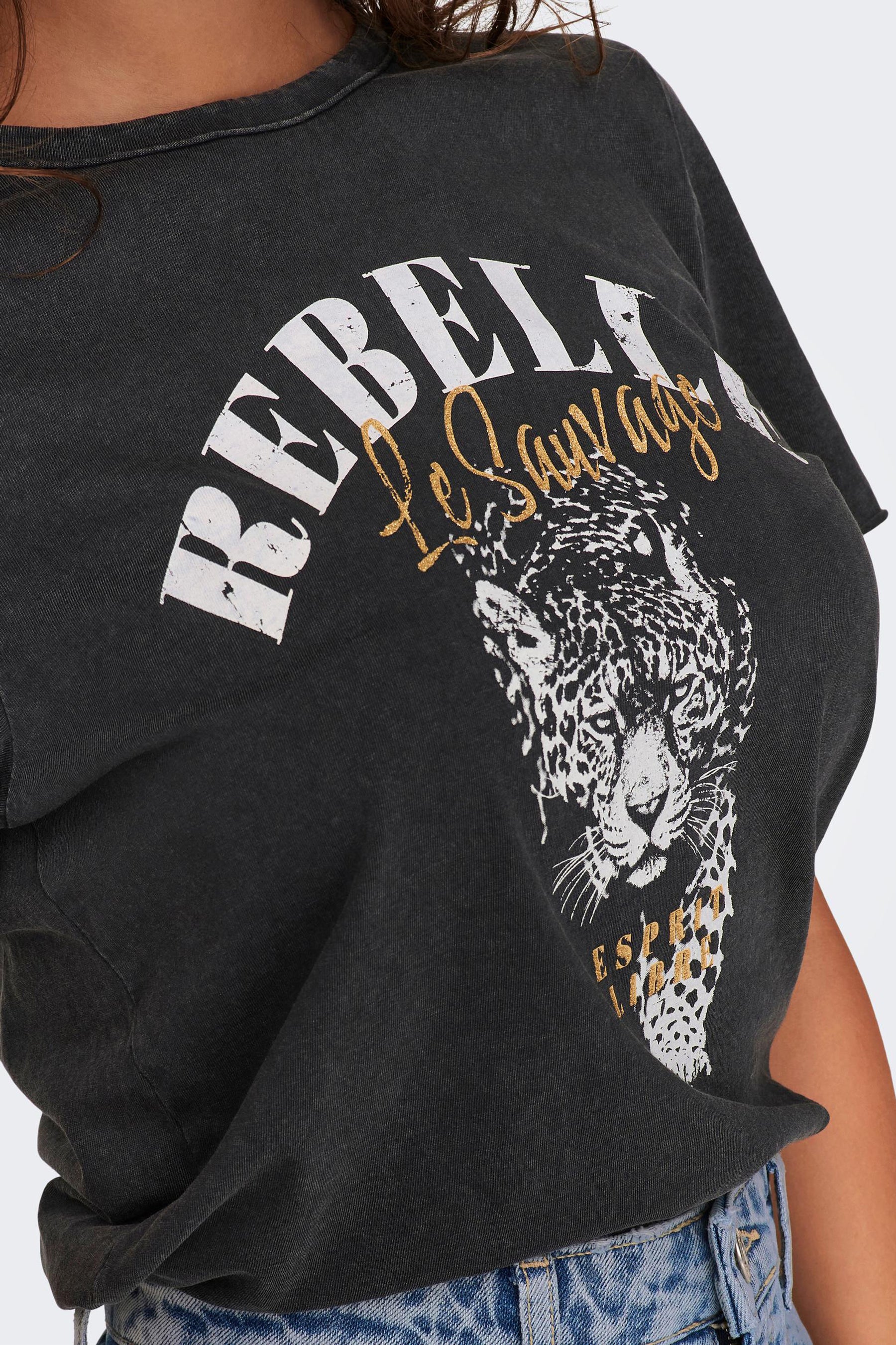 T-shirt - zwart - Image 8