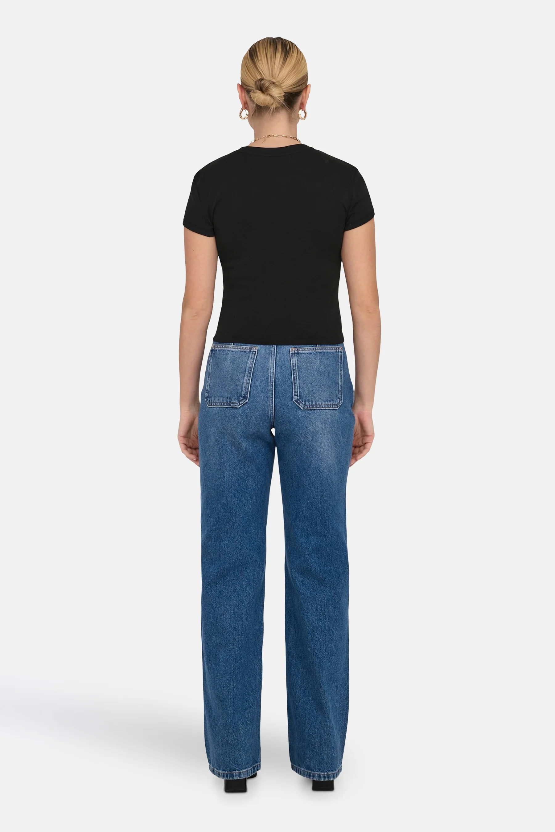 T-shirt met korte mouwen - zwart - Image 4