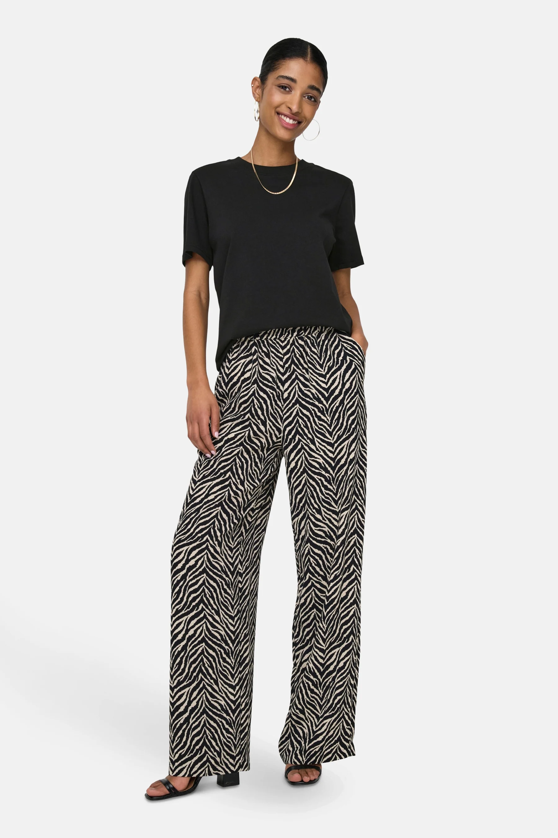 T-shirt met korte mouwen - zwart - Image 2