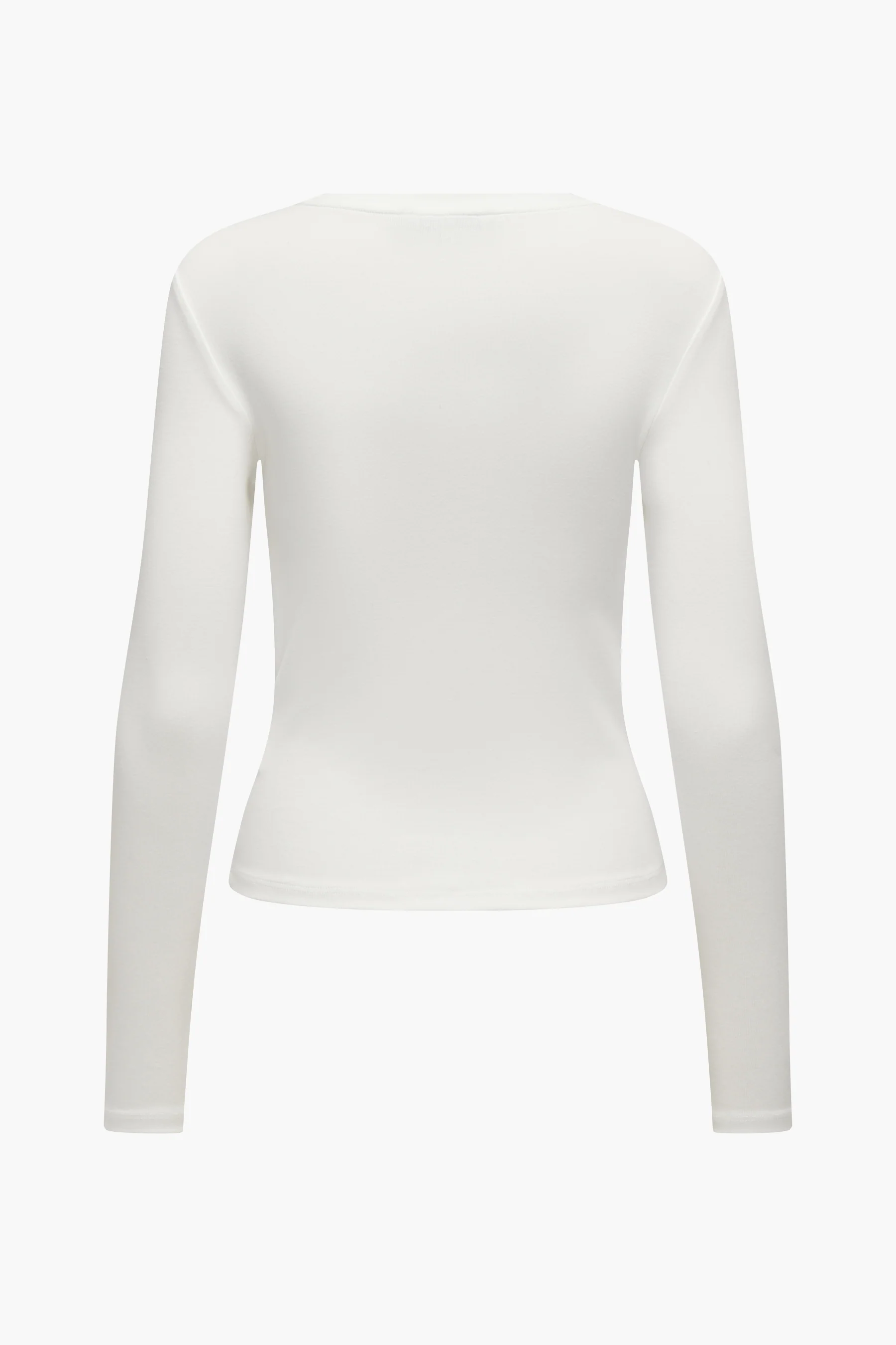 T-shirt met lange mouwen - ecru - Image 5