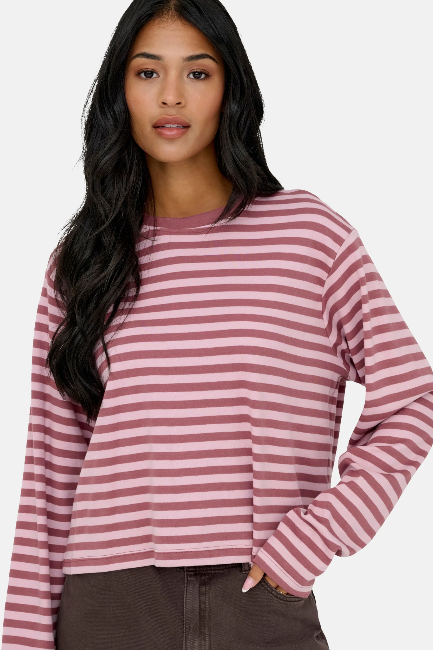T-shirt met lange mouwen - roze - Image 5