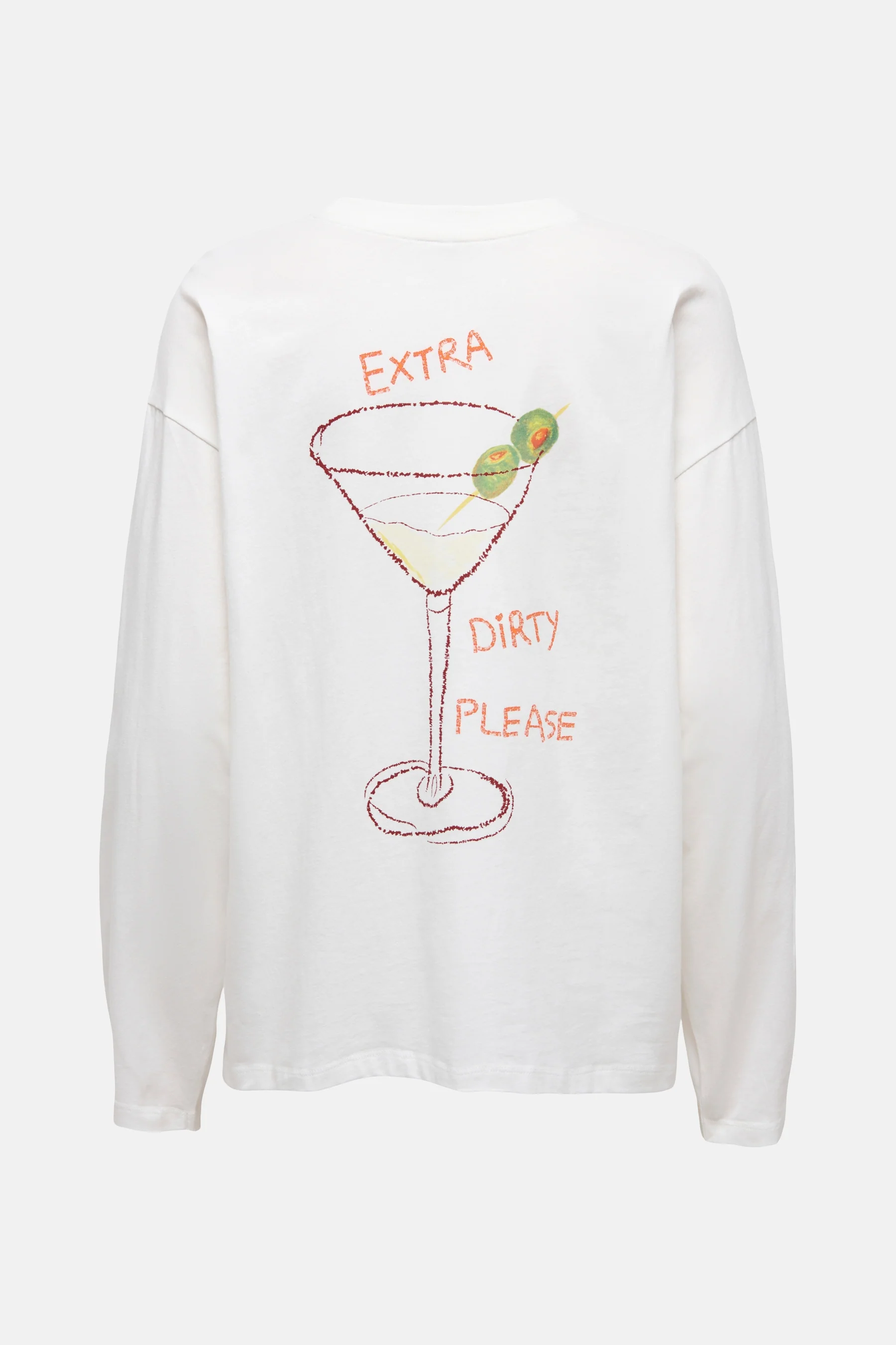 T-shirt met lange mouwen - wit - Image 2