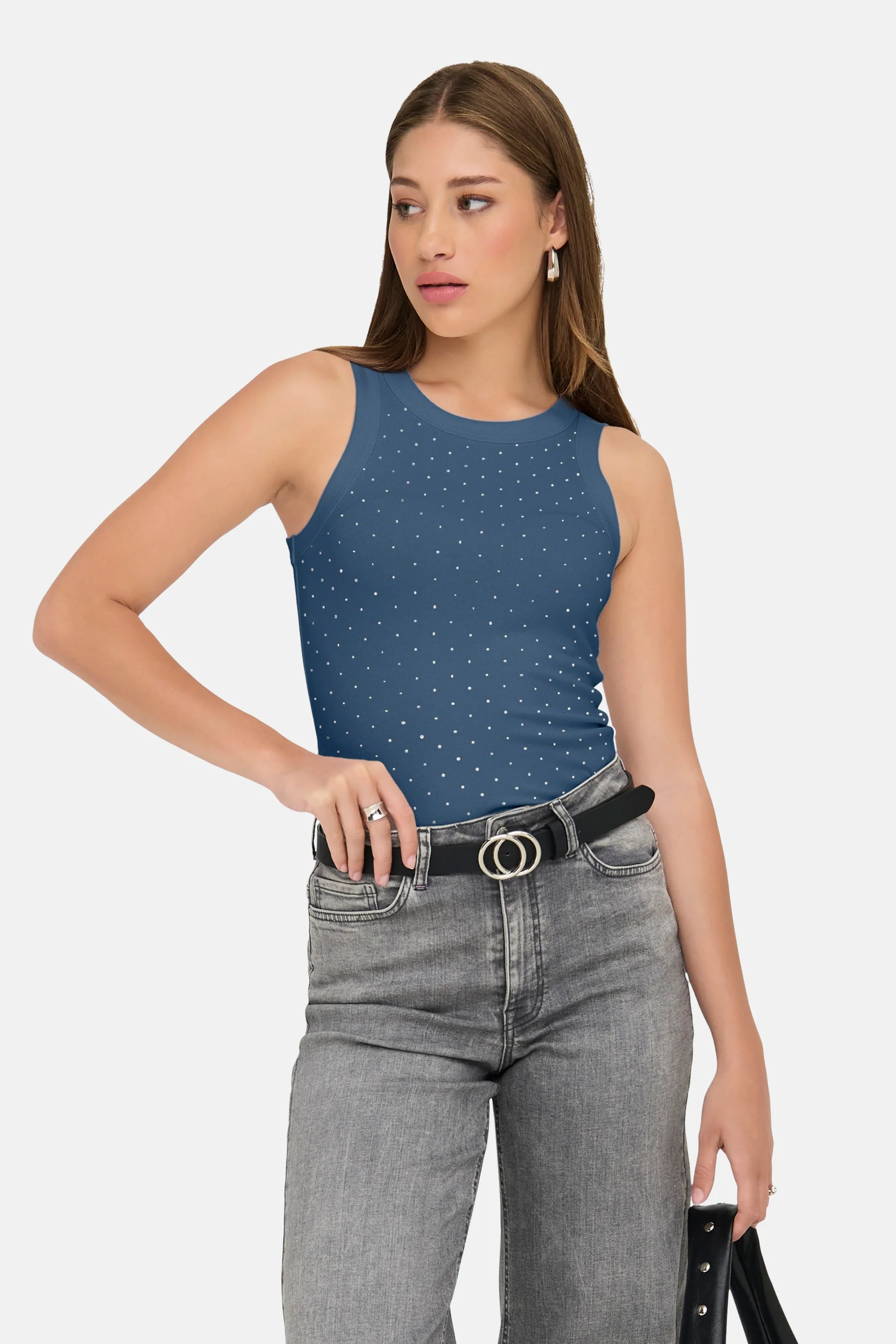 Singlet - blauw