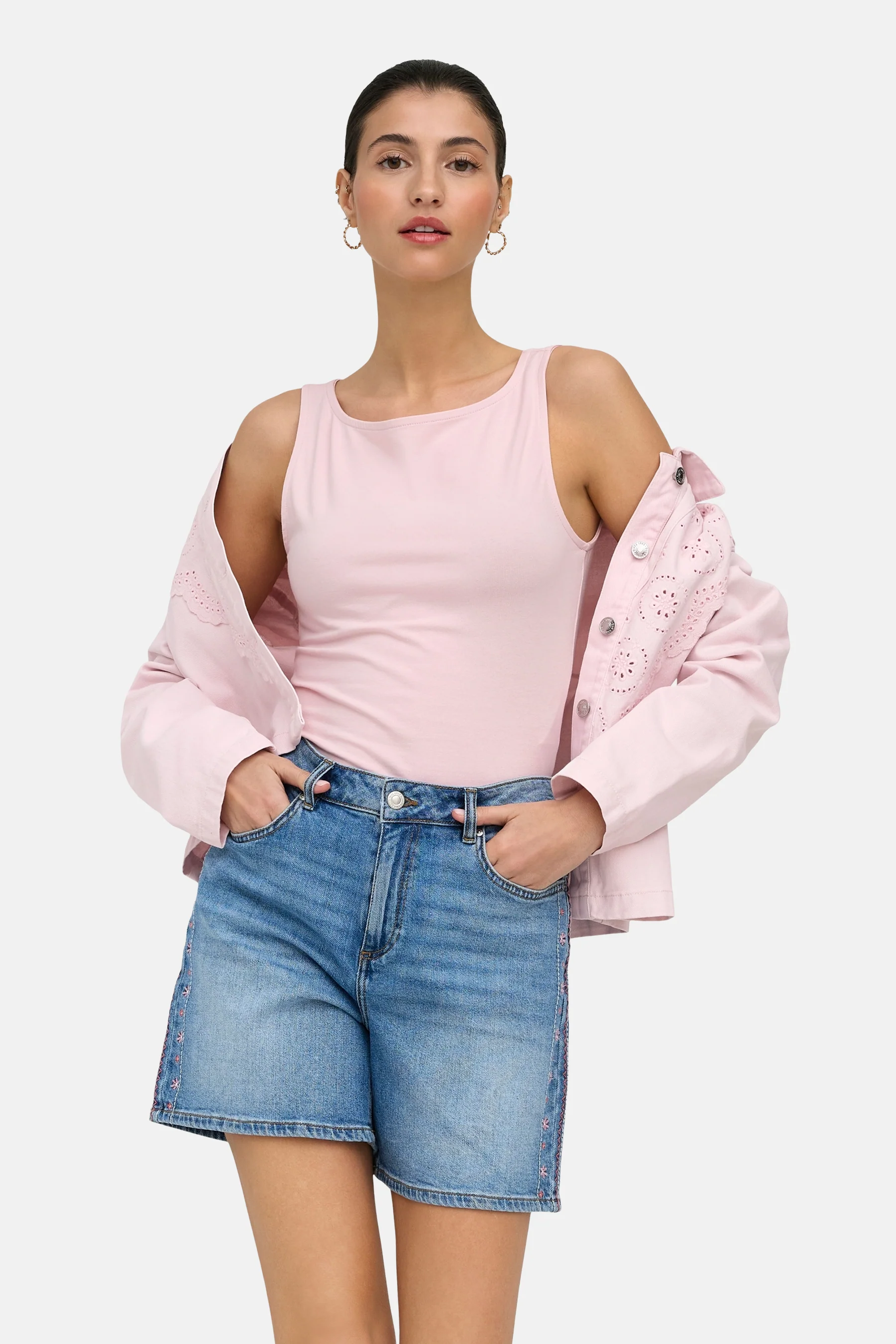 Top - roze