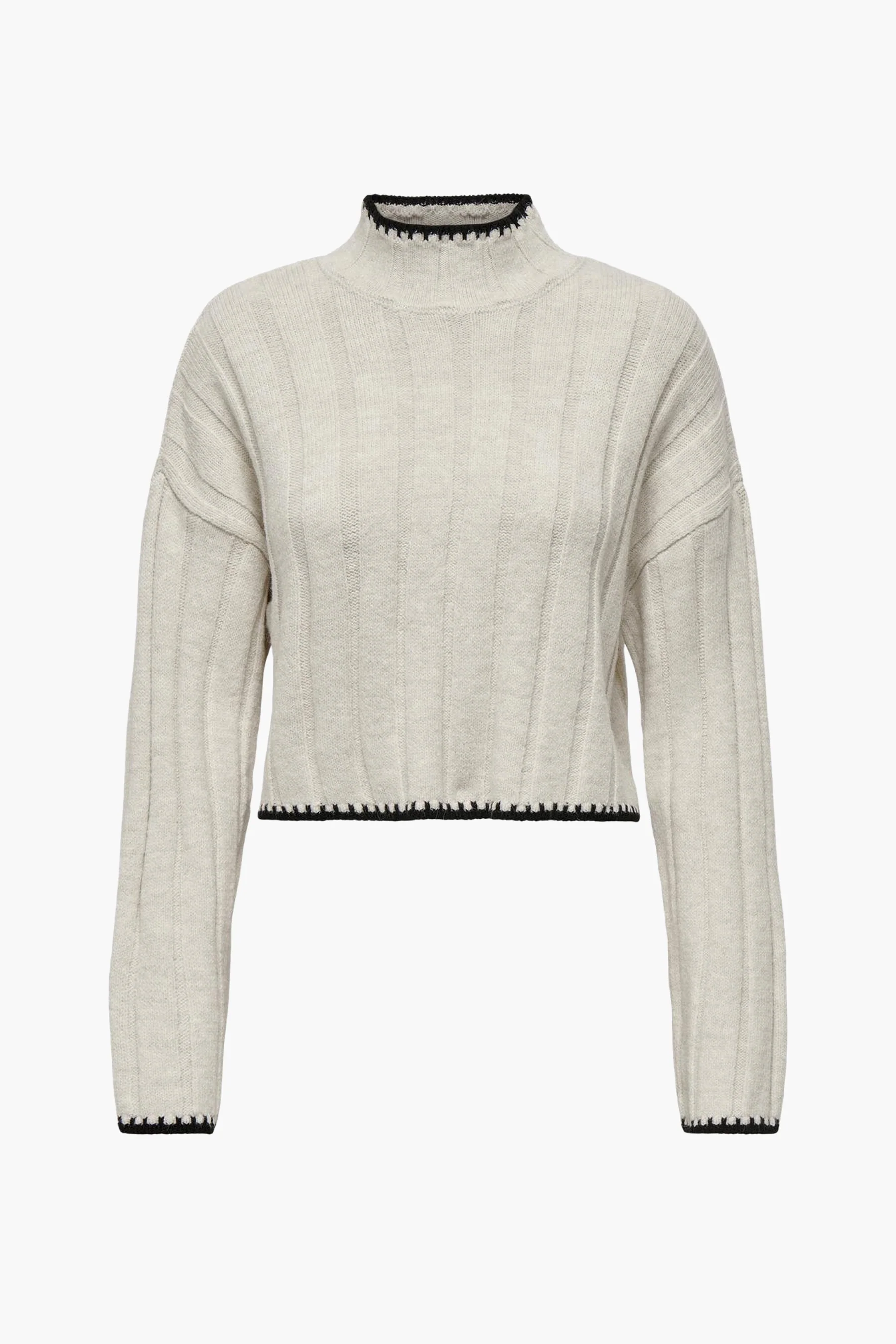 Pull met rolkraag - ecru - Image 6