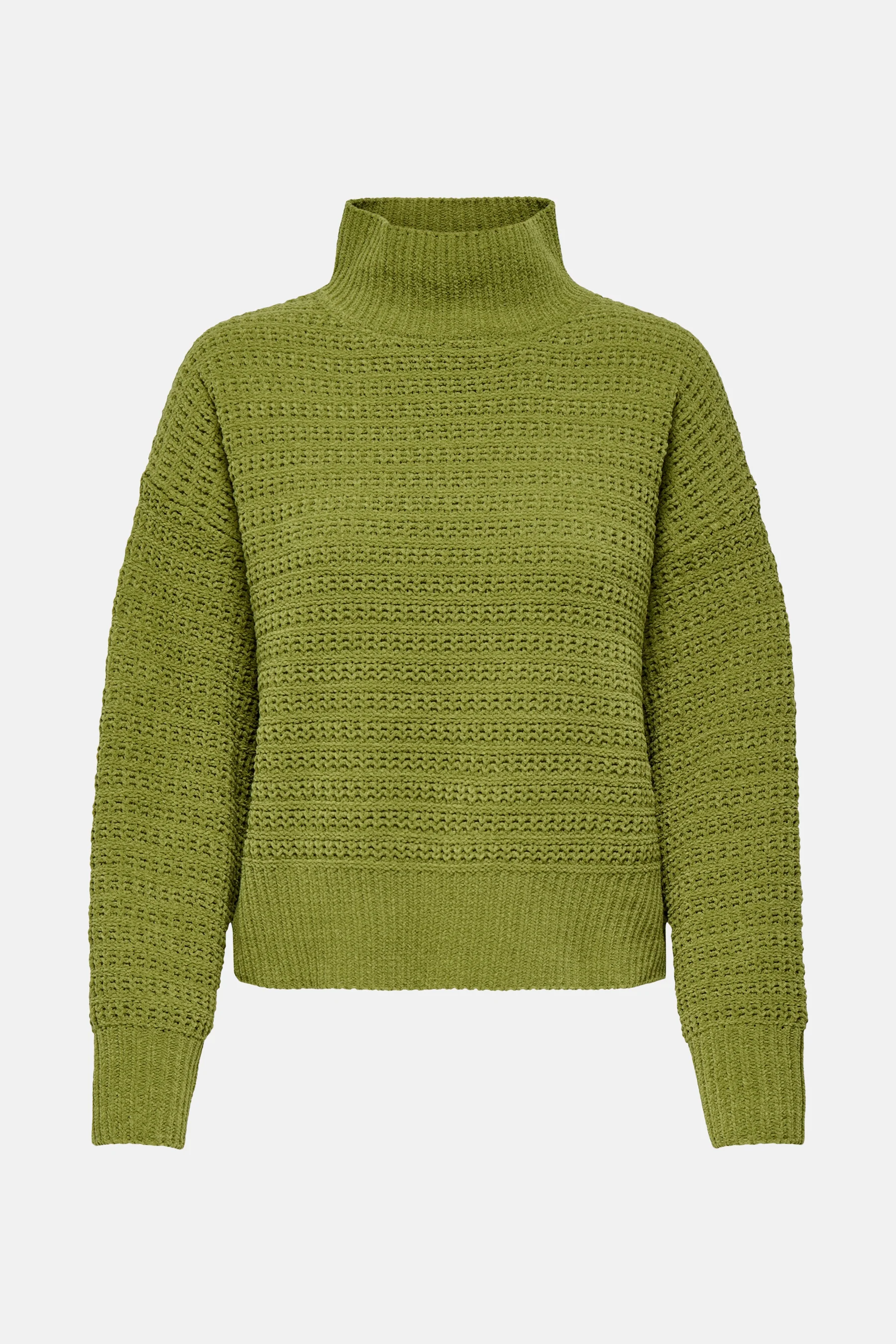 Pull met rolkraag - groen - Image 6