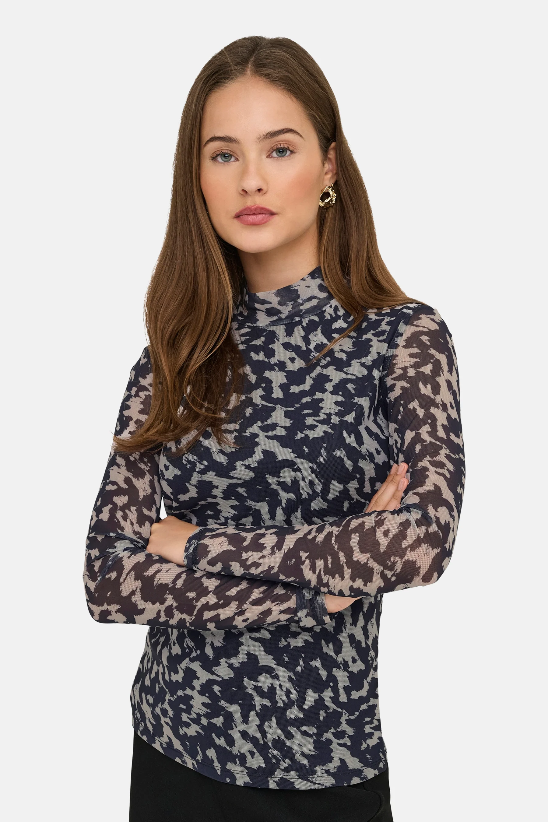 Pull met rolkraag - multicolor - Image 4