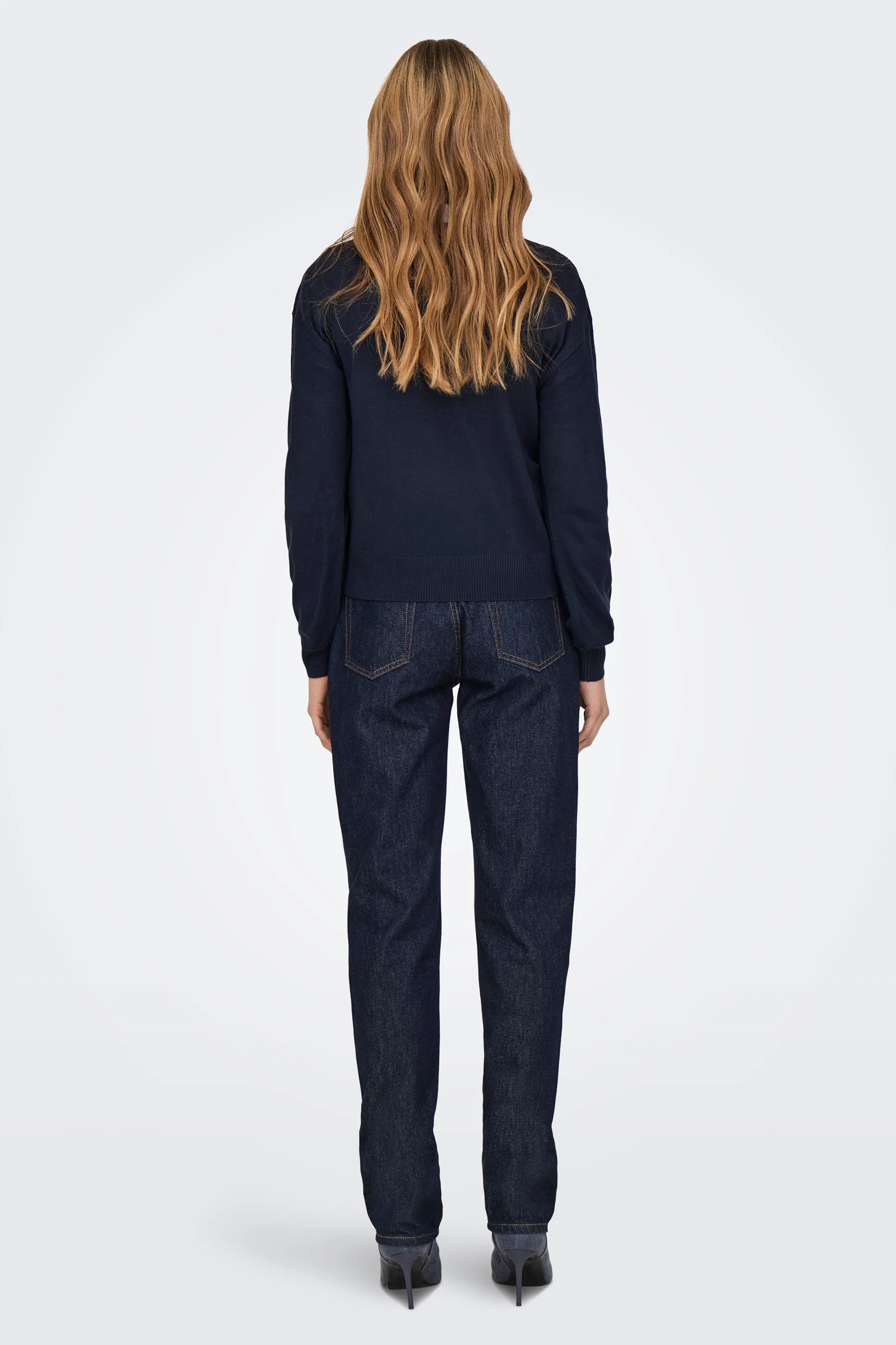 Pull met ronde hals - blauw - Image 4