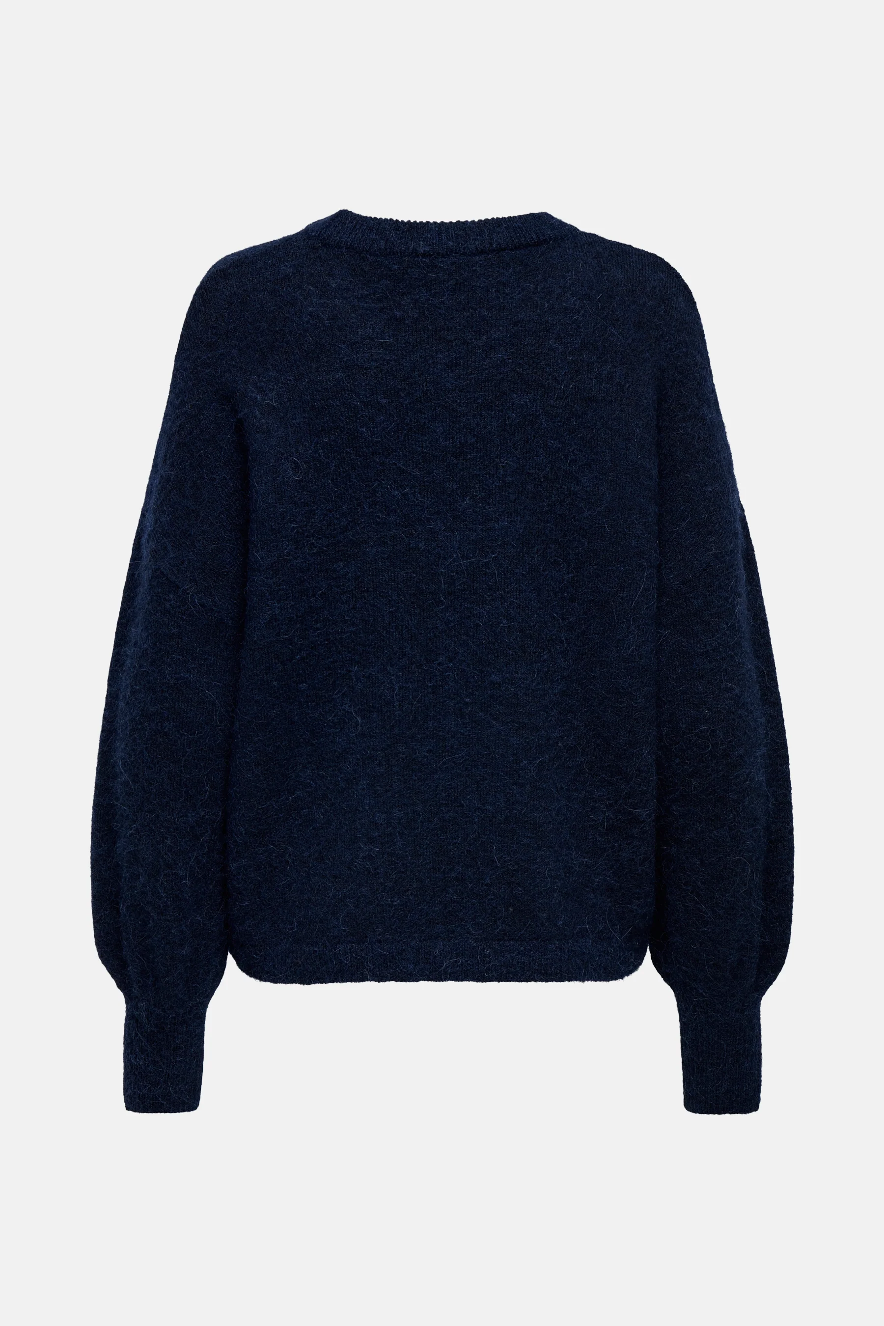 Pull met ronde hals - Donkerblauw - Image 2
