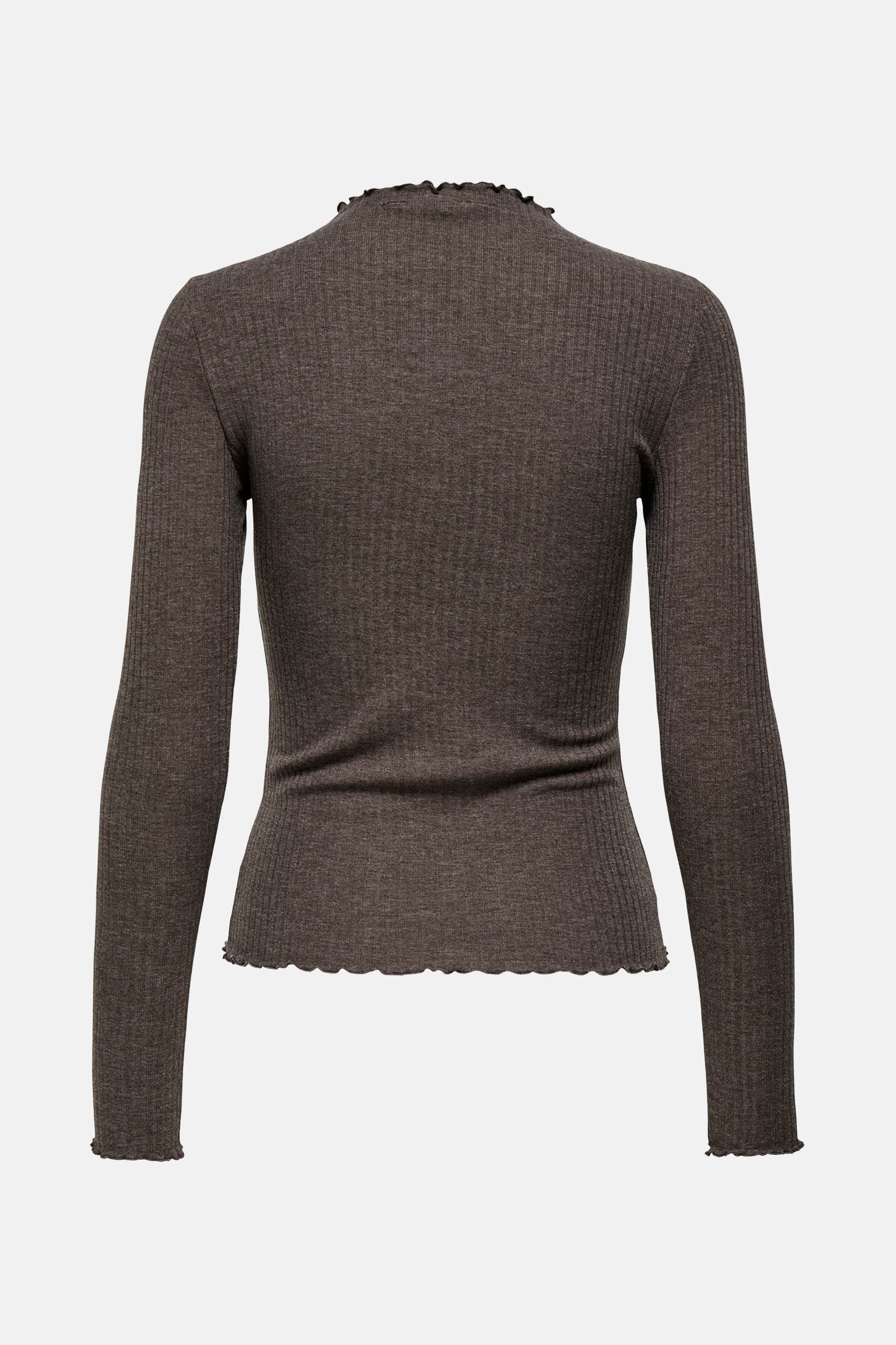 Pull met ronde hals - bruin - Image 7