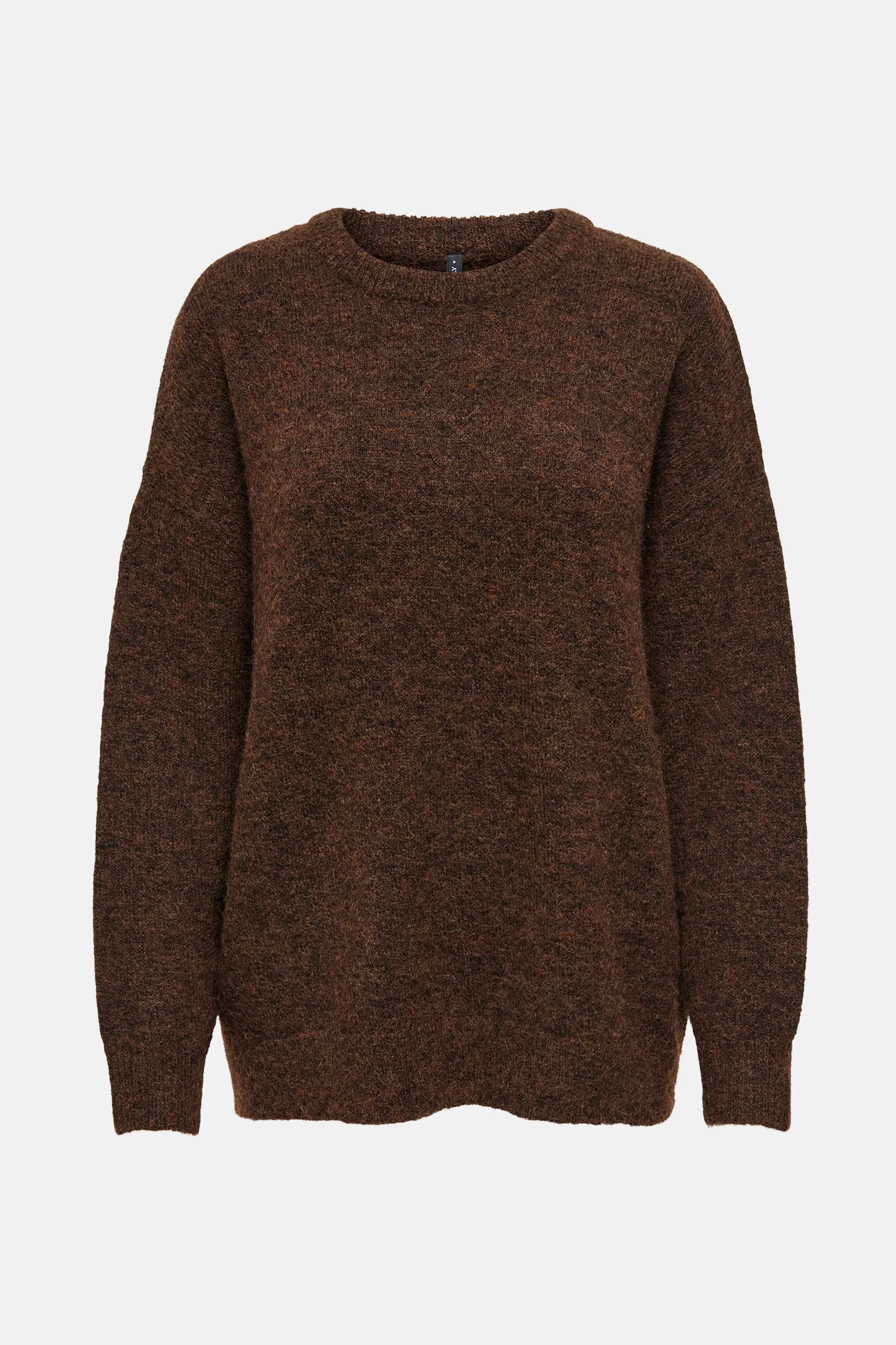 Pull met ronde hals - bruin - Image 6