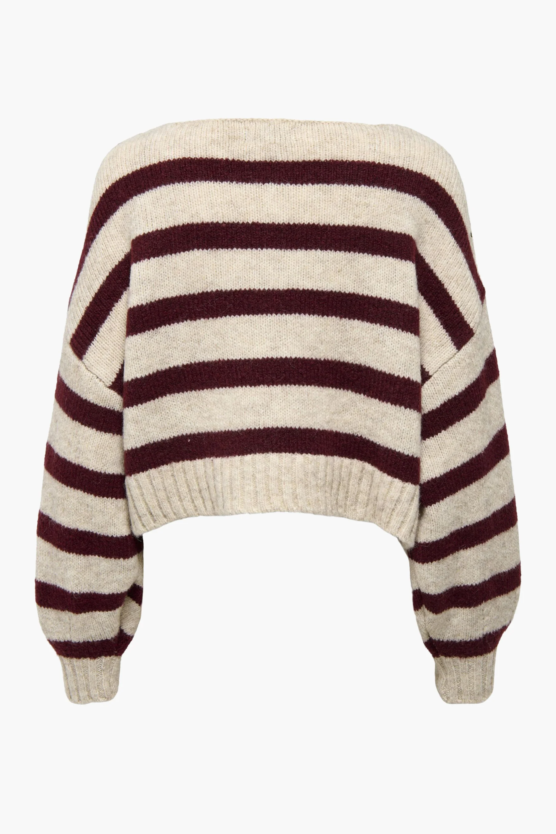 Pull met ronde hals - ecru - Image 2