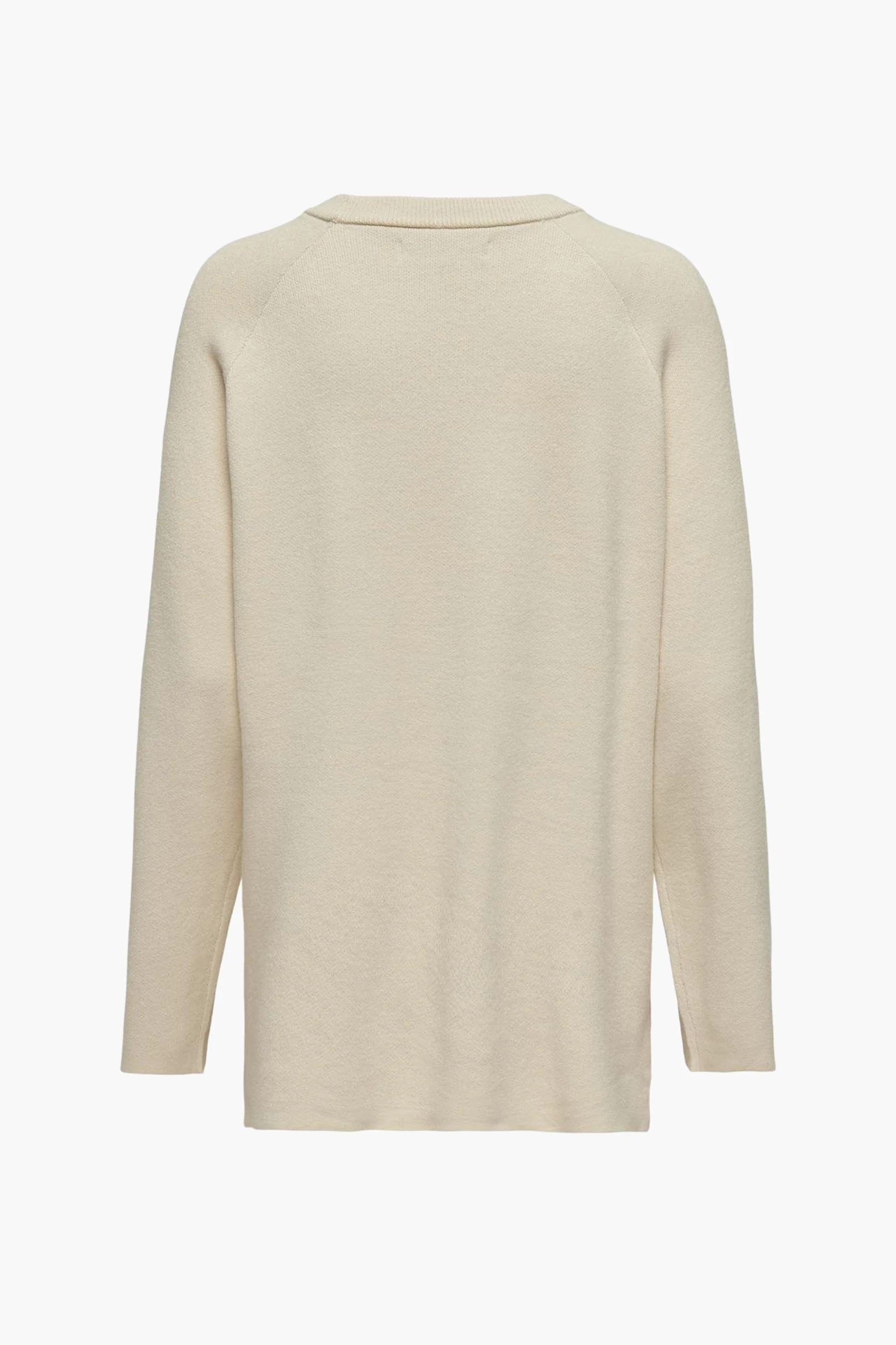 Pull met ronde hals - ecru - Image 7