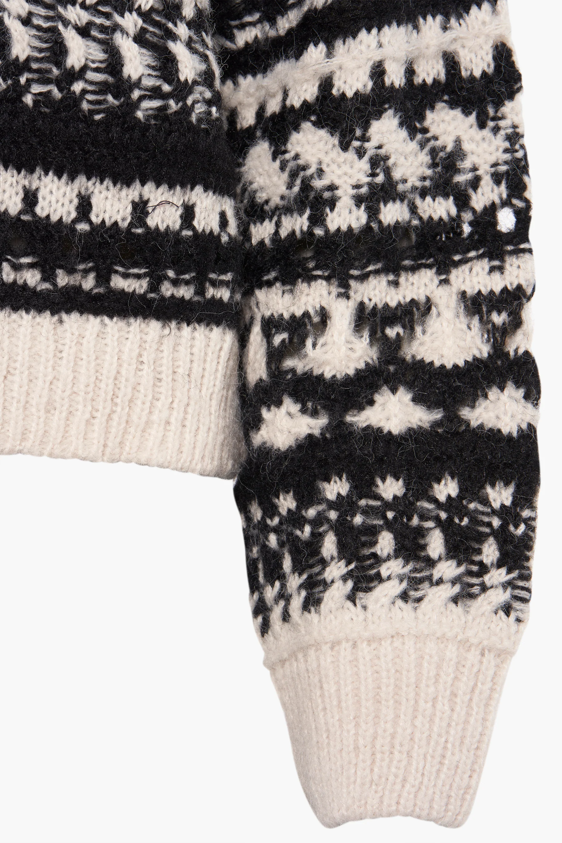 Pull met ronde hals - ecru - Image 3