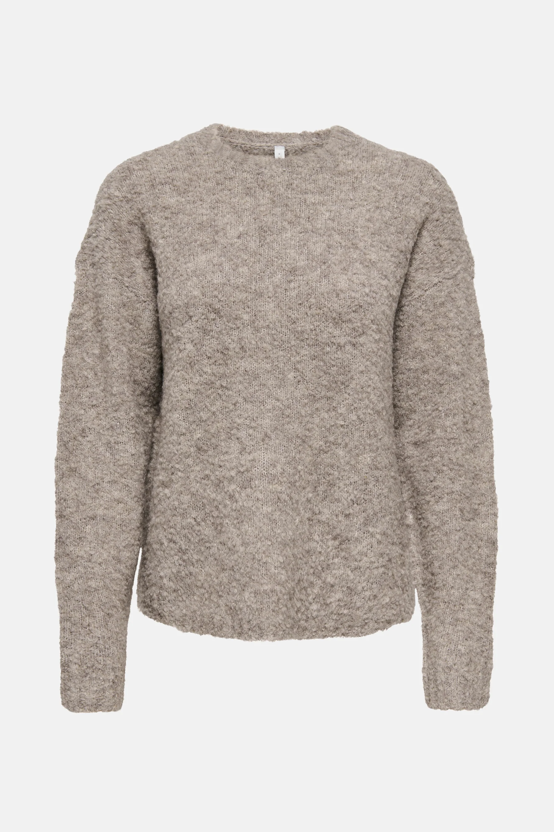 Pull met ronde hals - Beige
