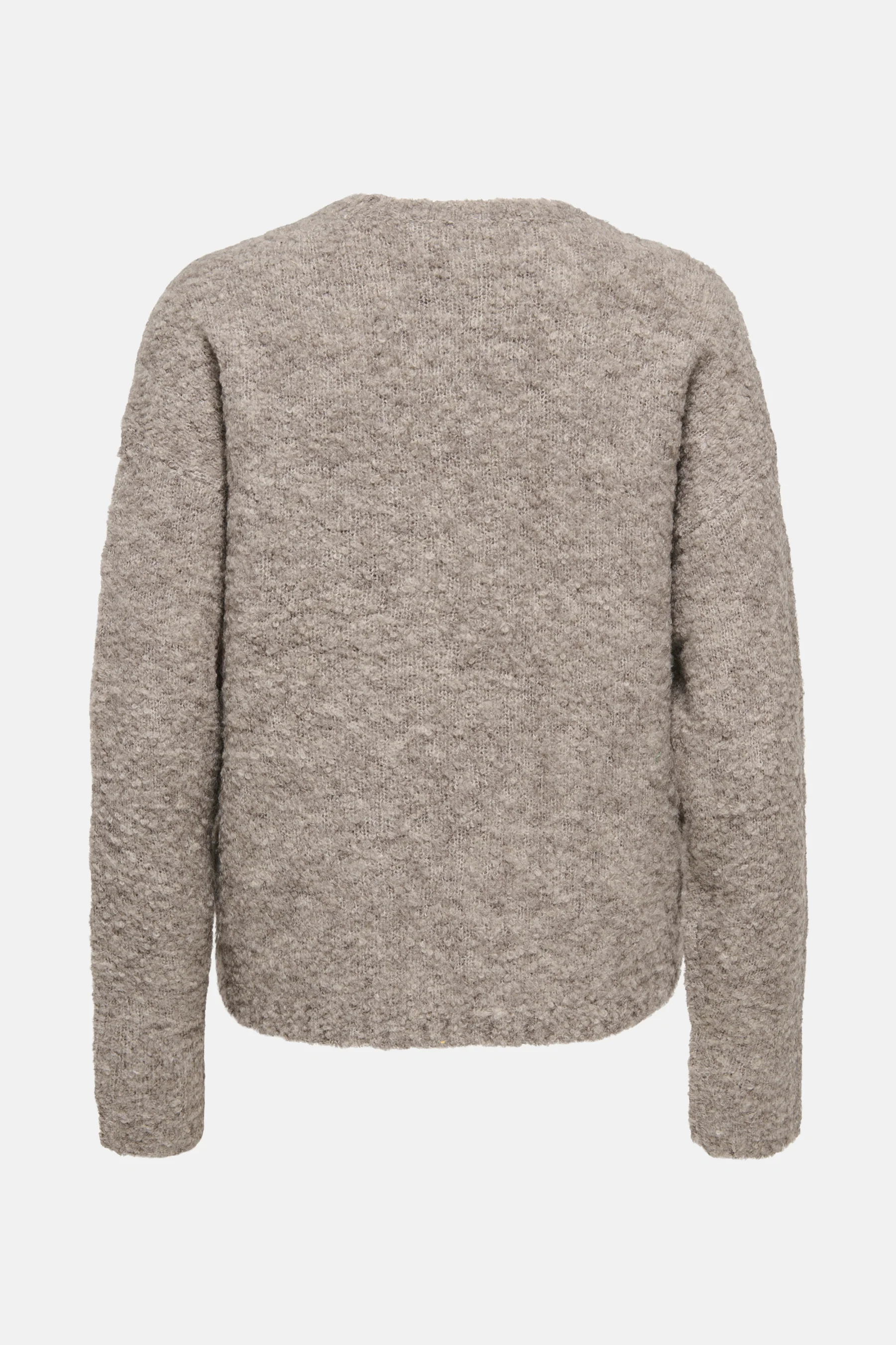 Pull met ronde hals - Beige - Image 2