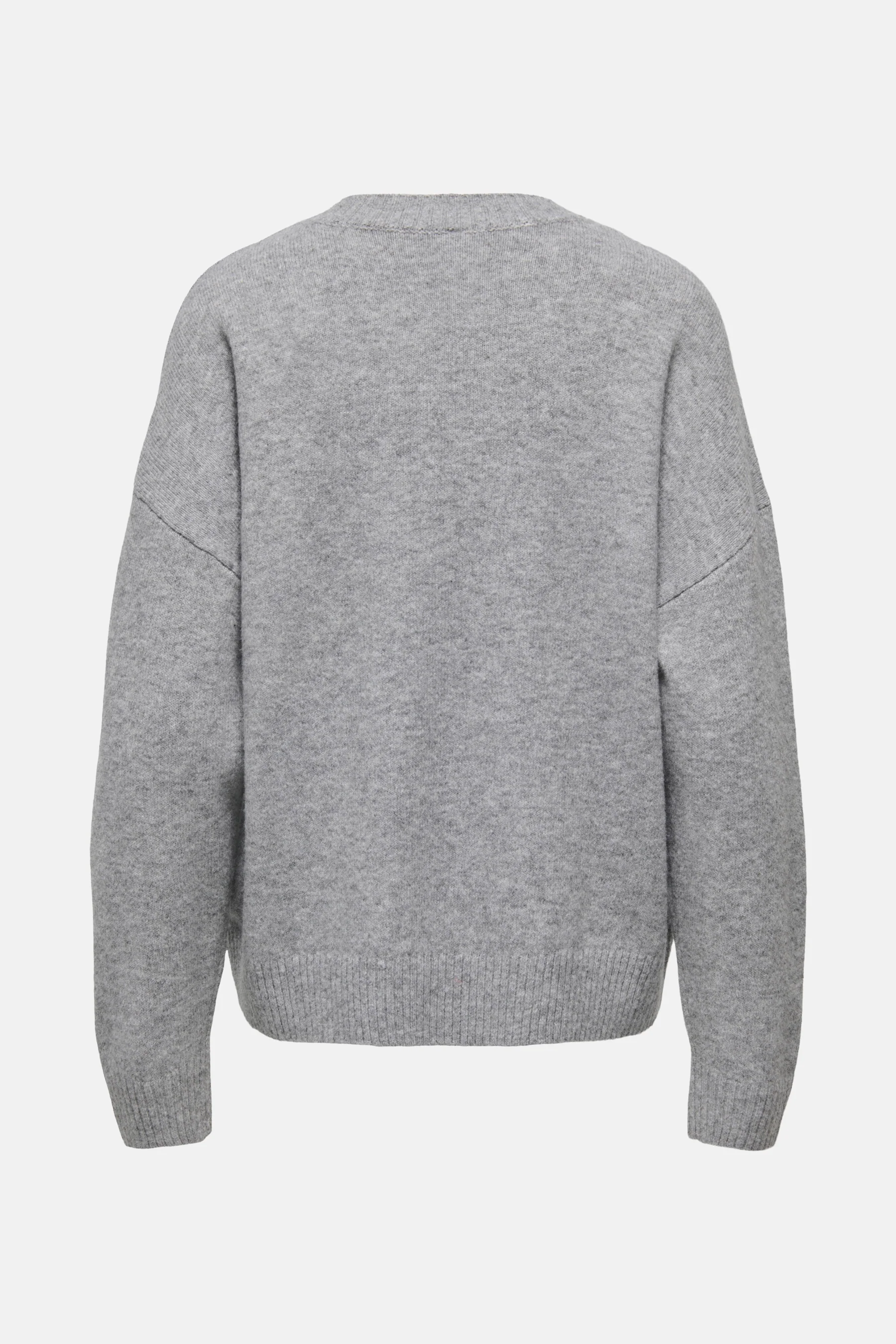 Pull met ronde hals - grijs - Image 2