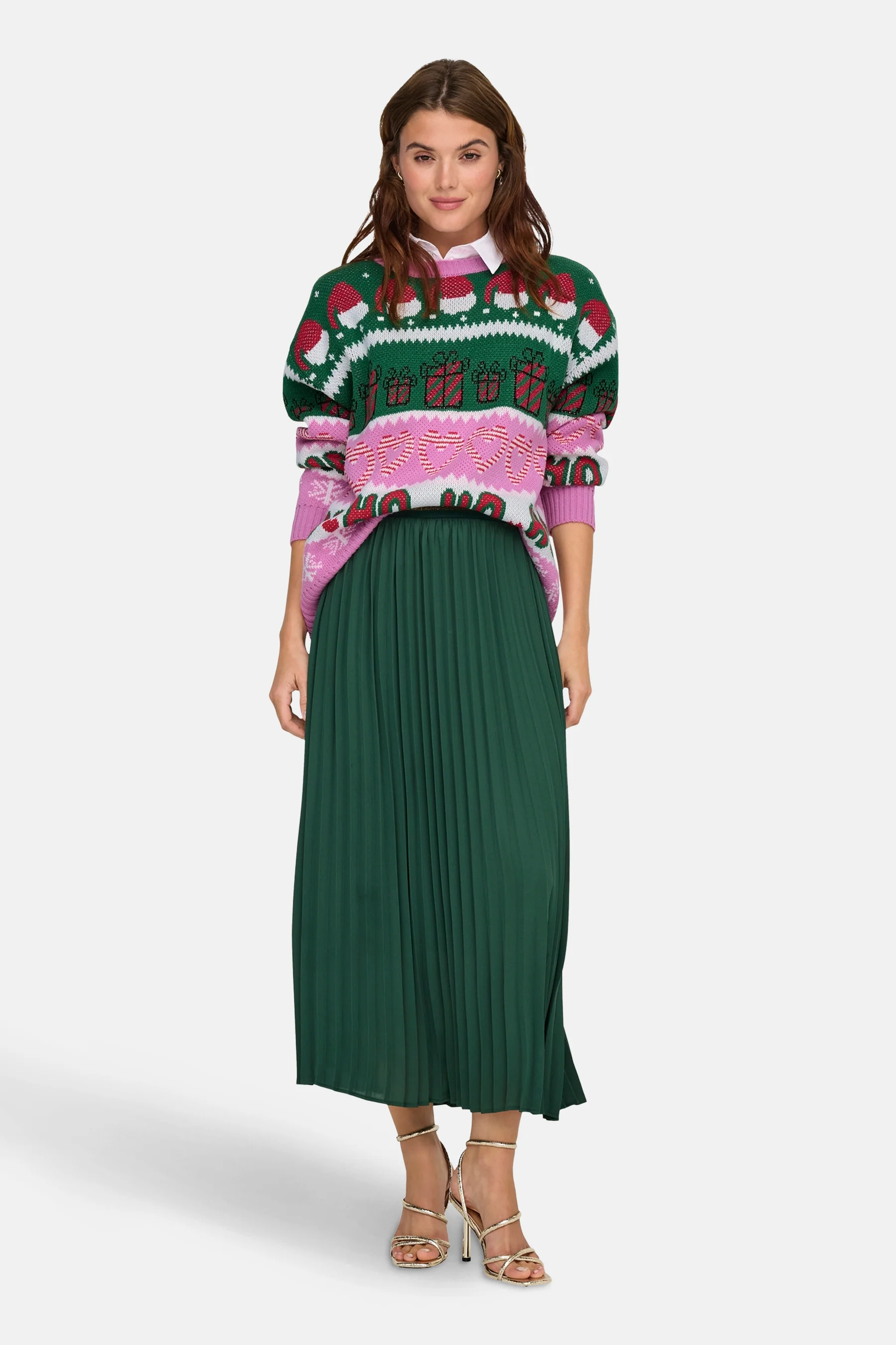Pull met ronde hals - multicolor - Image 2