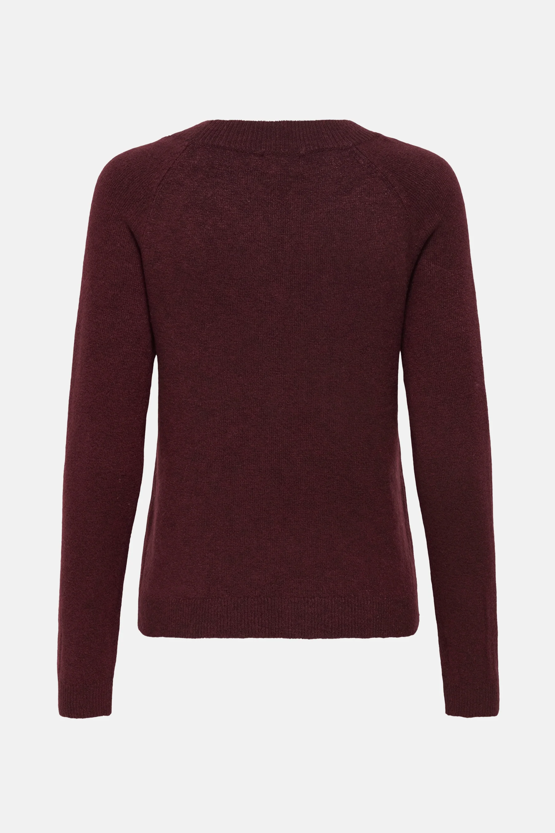 Pull met ronde hals - Bordeaux - Image 4
