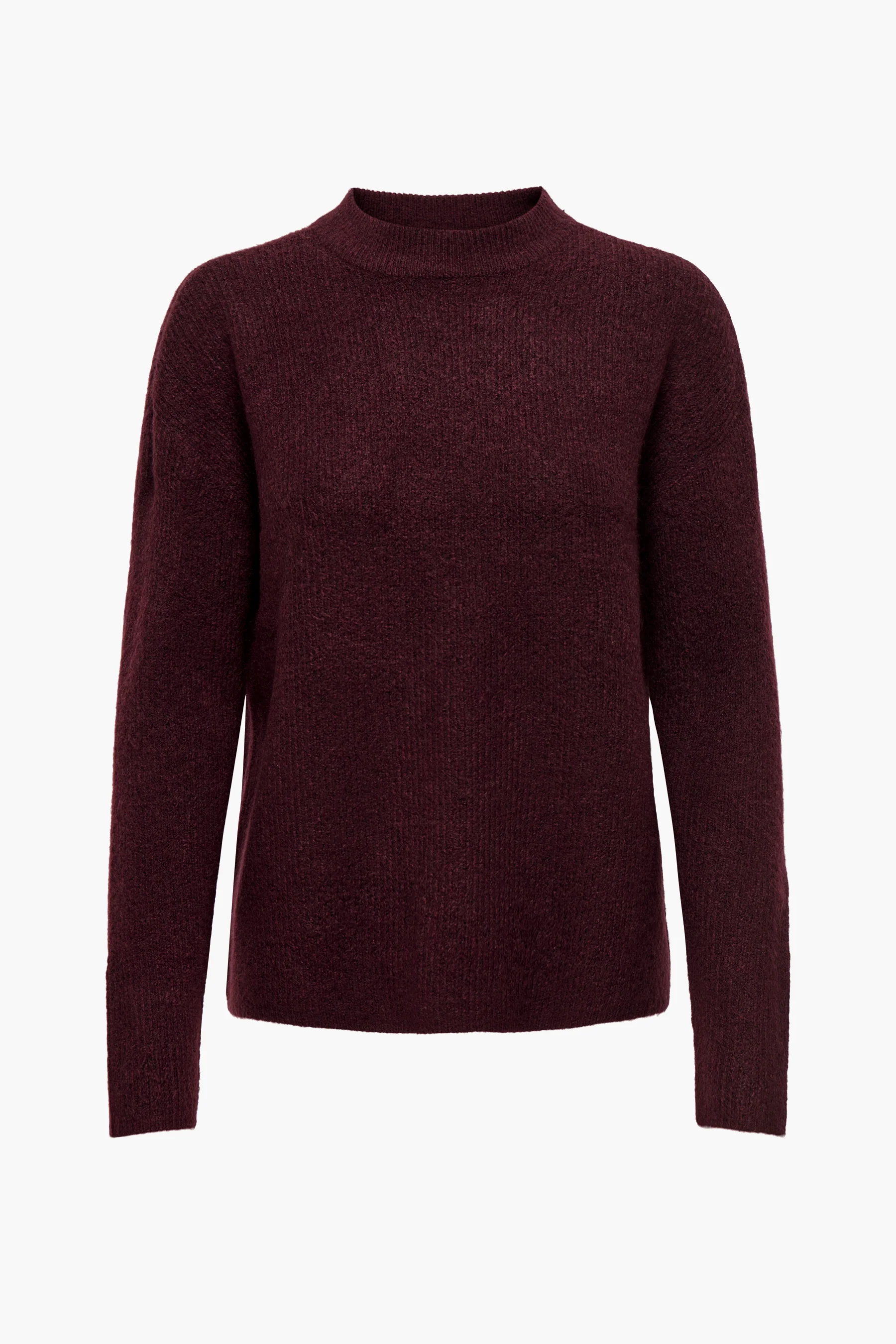Pull met ronde hals - rood - Image 6