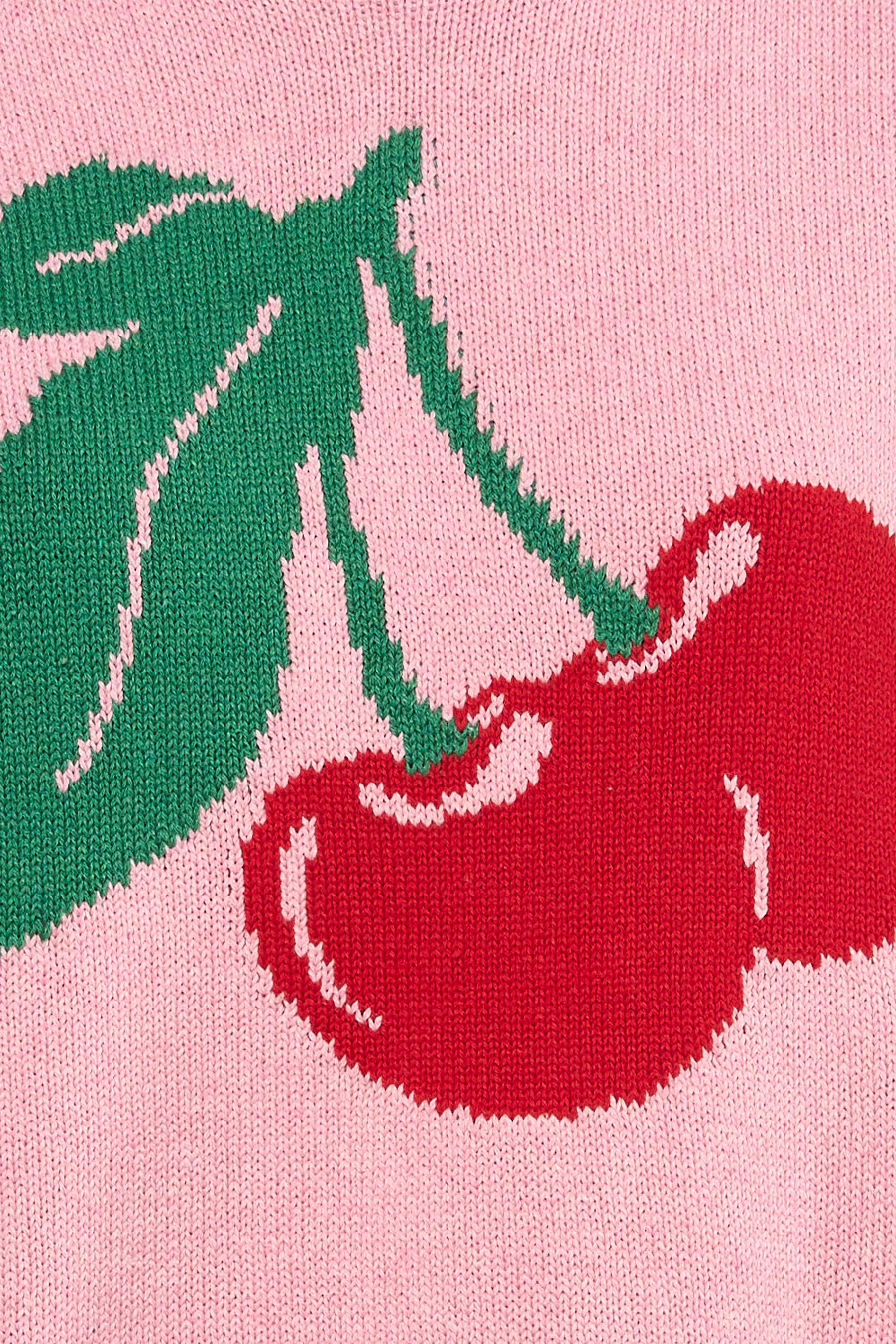 Pull met ronde hals - roze - Image 5