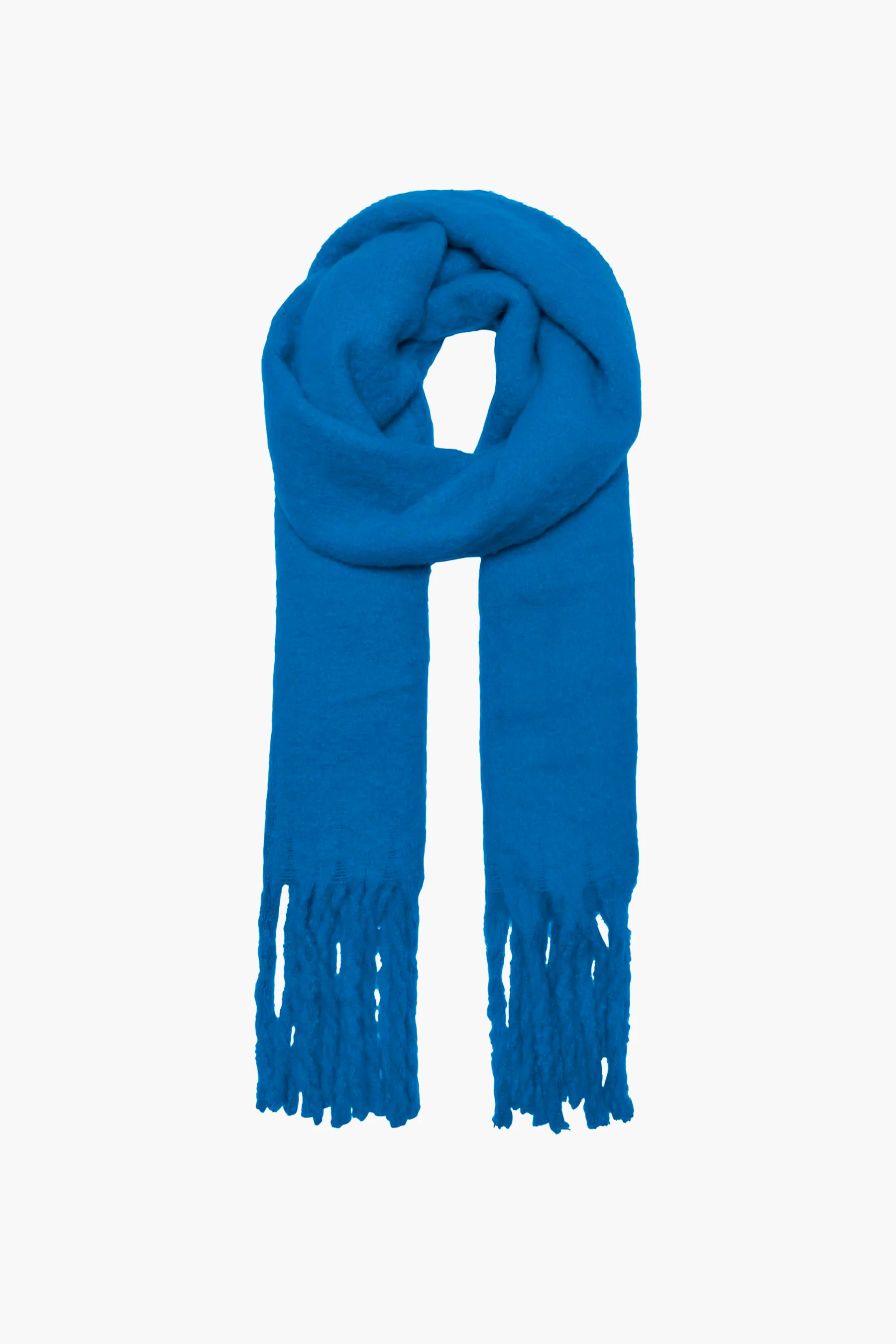 Wintersjaal - blauw