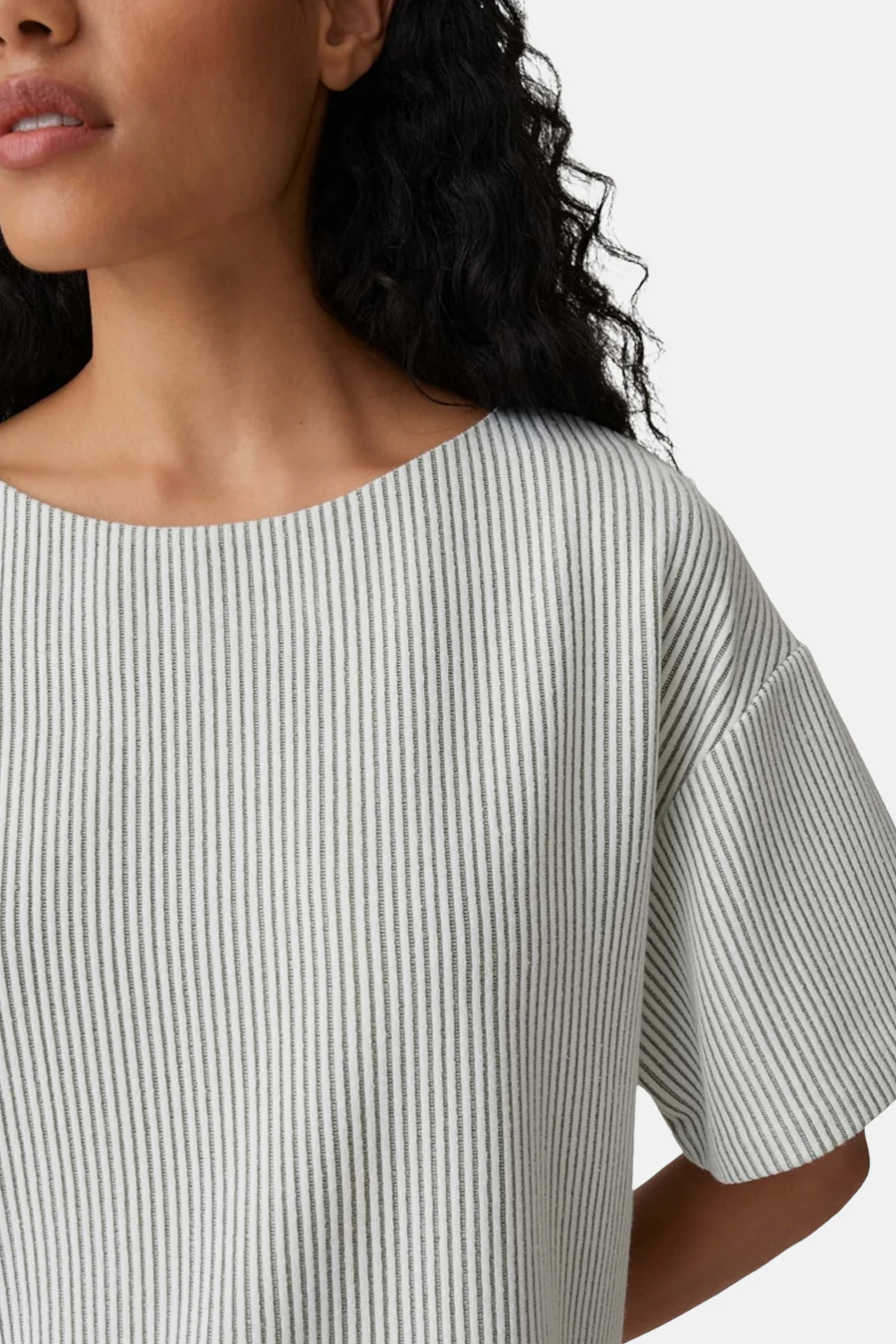 Blouse met korte mouwen - groen - Image 4