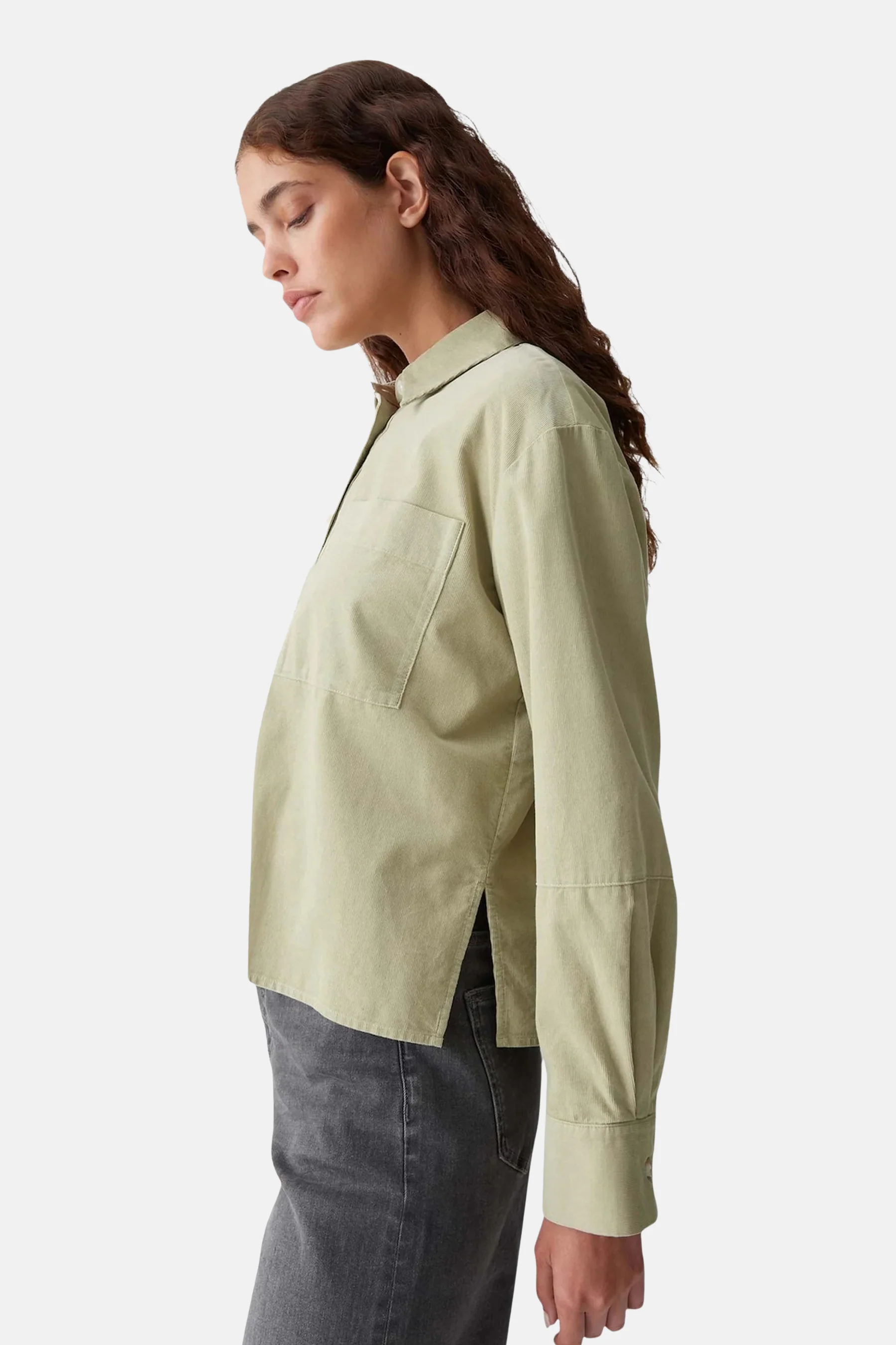Blouse met lange mouwen - Groen - Image 3