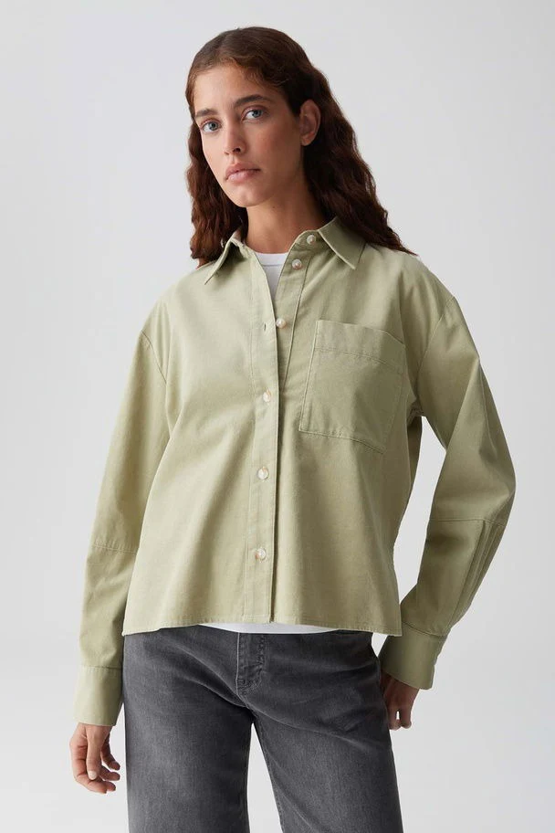 Blouse met lange mouwen - Groen - Image 5