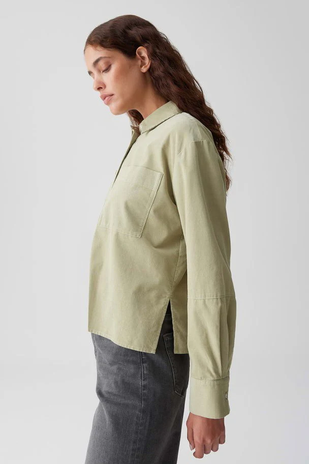 Blouse met lange mouwen - Groen - Image 7