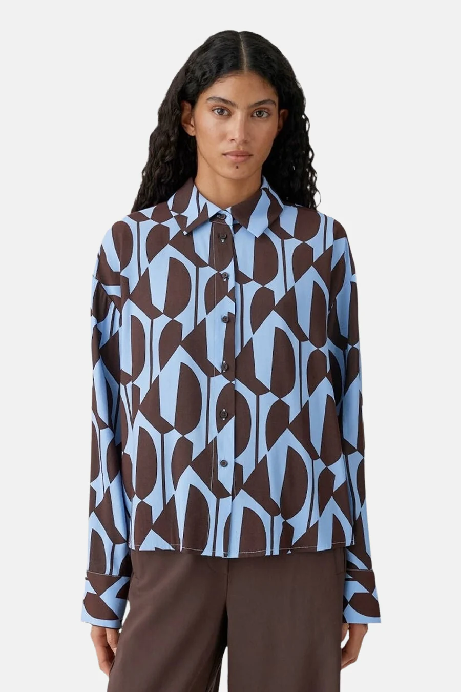 Blouse met lange mouwen - multicolor
