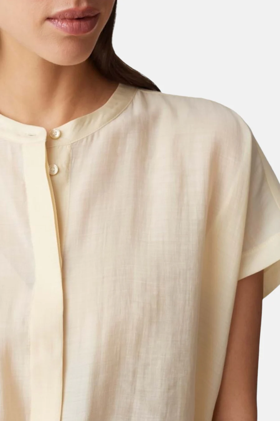 Blouse zonder mouwen - geel - Image 3