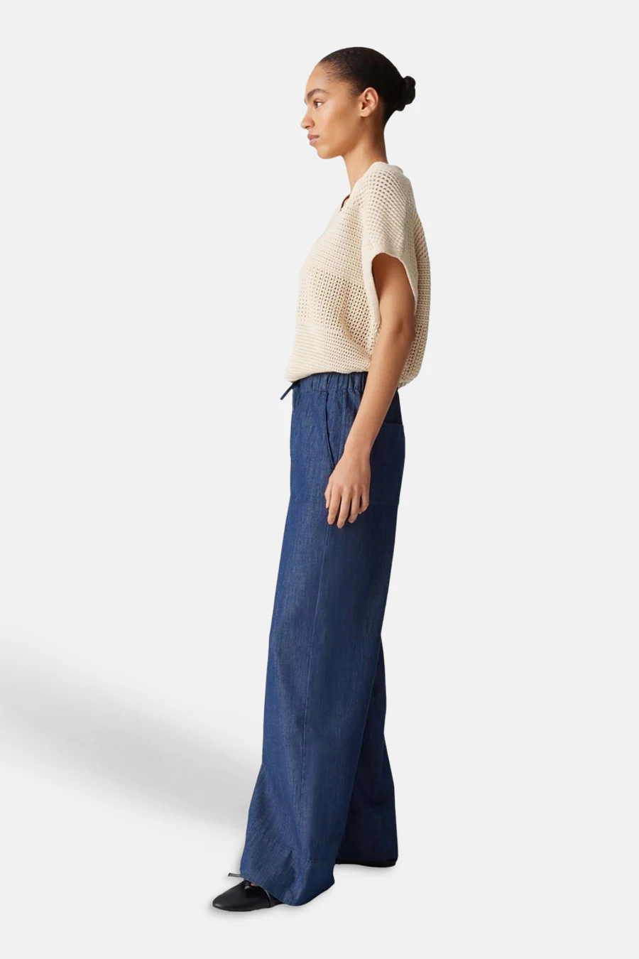 Broek - mid blue denim - Image 2