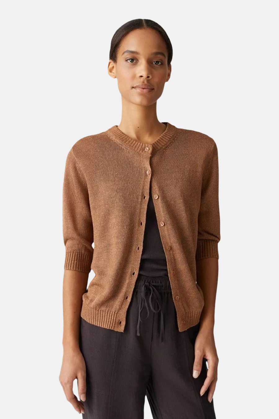 Gilet - bruin