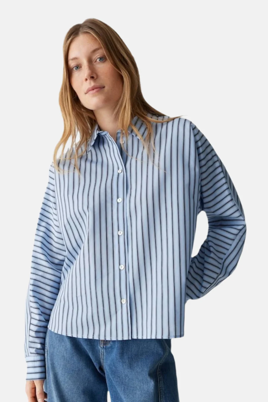Hemd met lange mouwen - blauw - Image 2